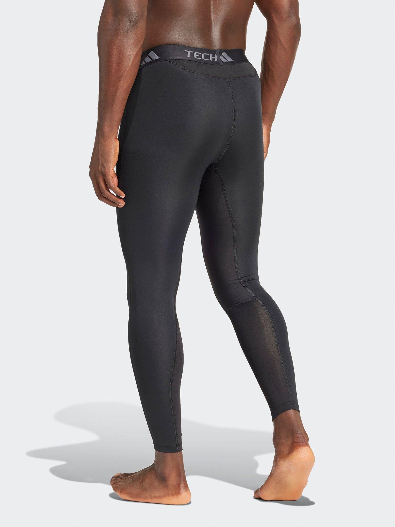  image of adidas-mens-training-tech-fit-base-tight-black