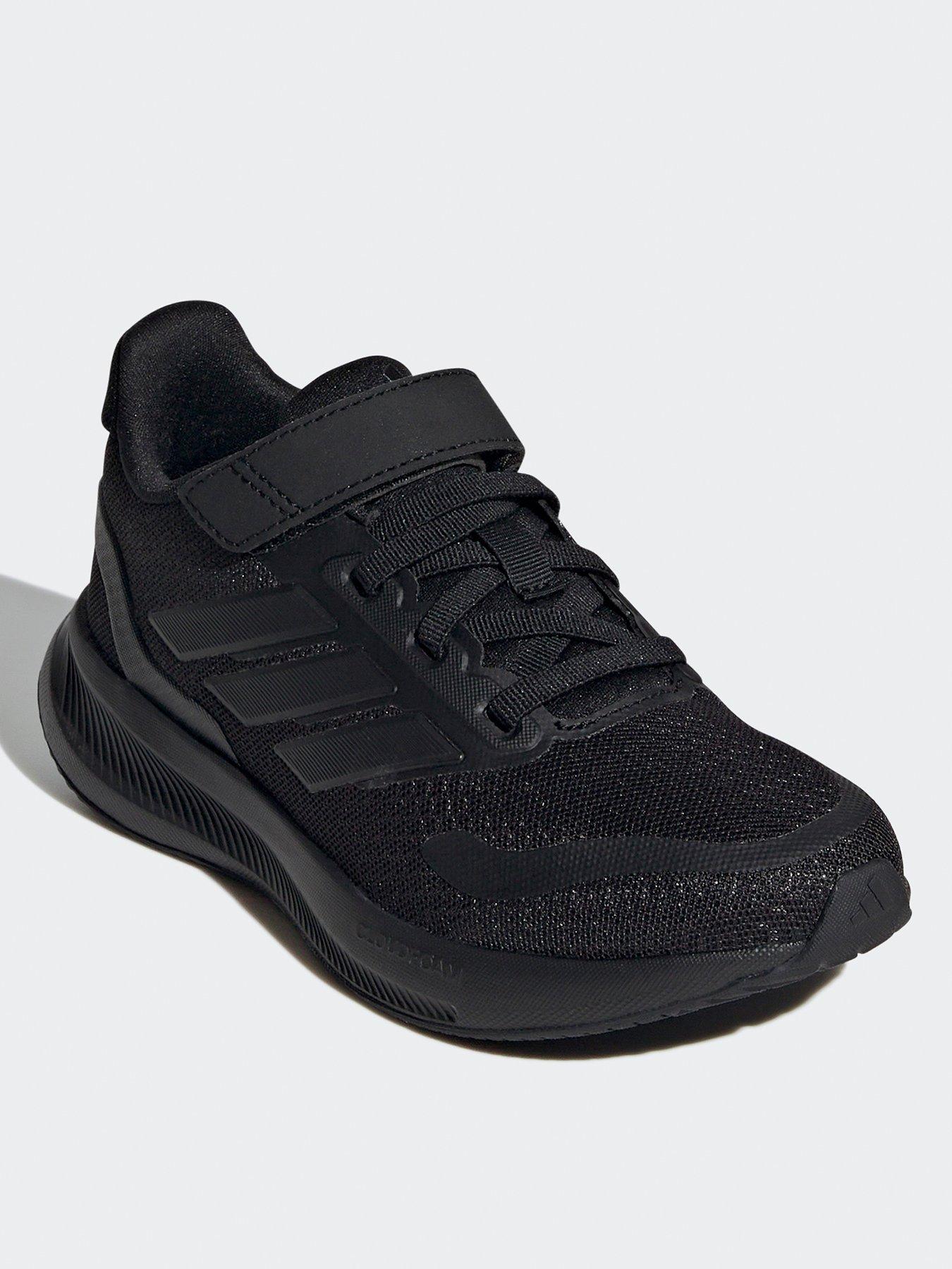 Image 2 of 7 of adidas Unisex Kids Running Runfalcon 5 Trainers - Black