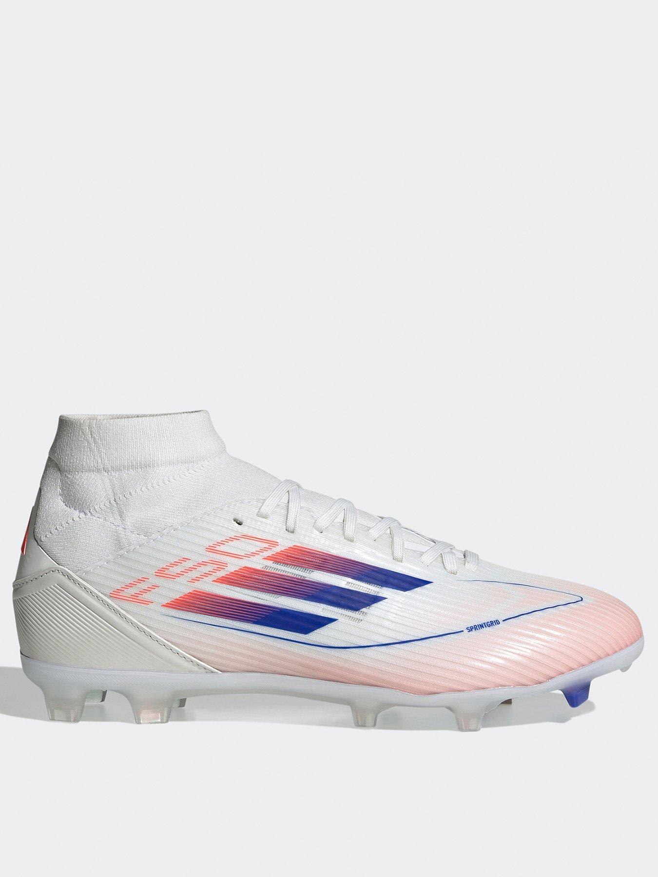  image of adidas-womens-f50-league-firm-ground-football-boot--white