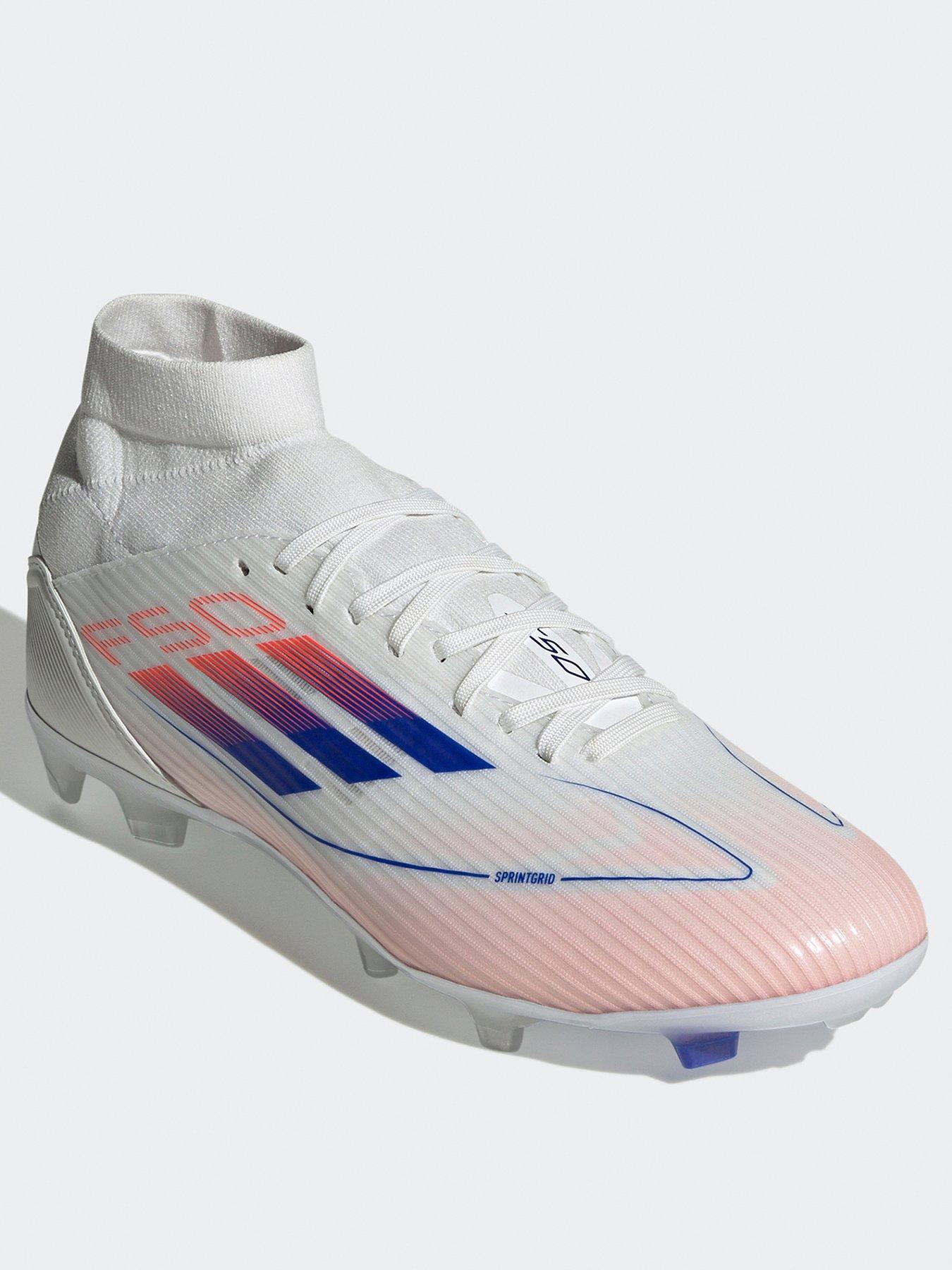  image of adidas-womens-f50-league-firm-ground-football-boot--white