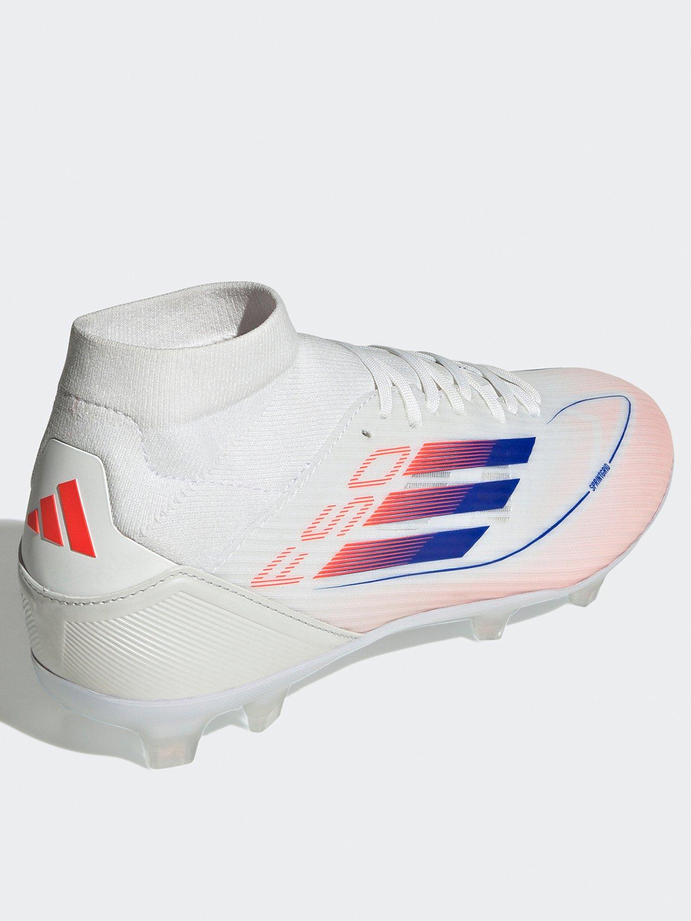  image of adidas-womens-f50-league-firm-ground-football-boot--white