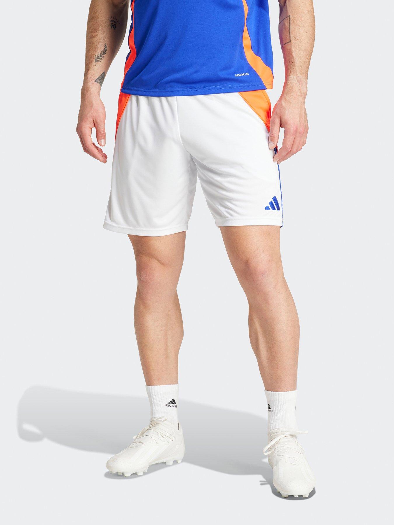 undefined Mens Tiro 24 Training Short -white/blue