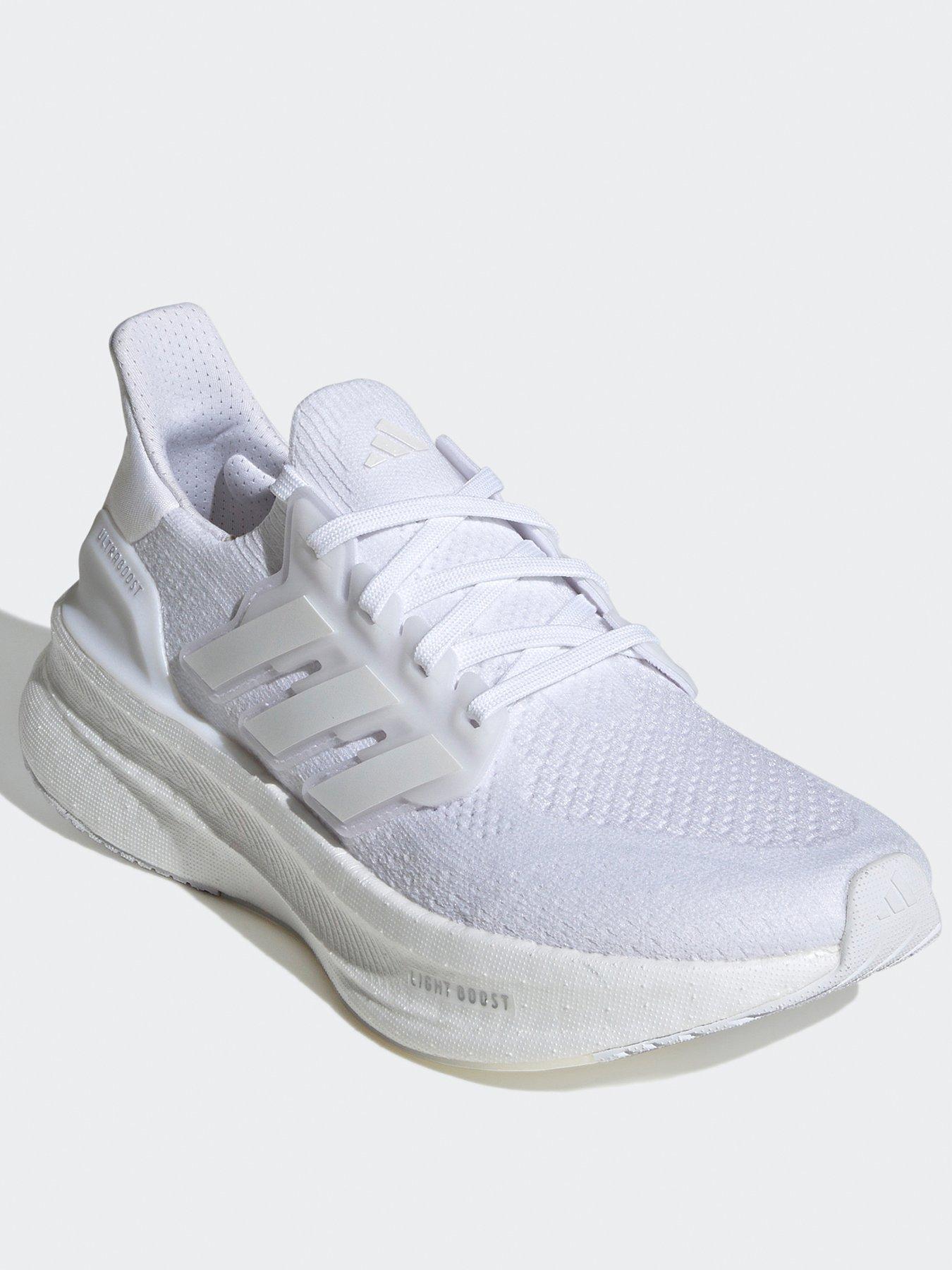 adidas gazelle silver green womens adidas Women's Ultraboost Light Road-Running Shoes White 8