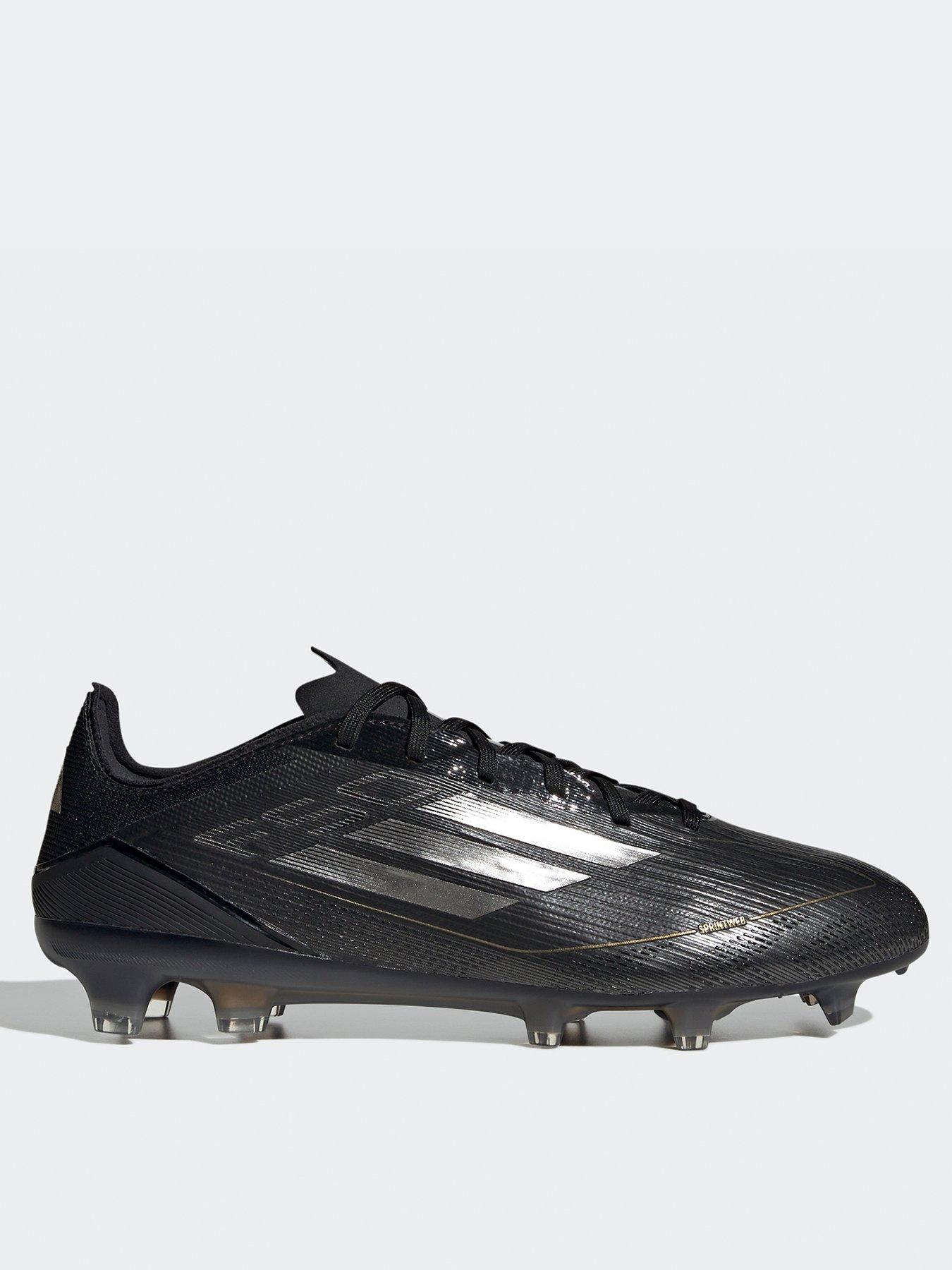 Image 1 of 6 of adidas Mens F50 Pro Firm Ground Football Boot -black/gold