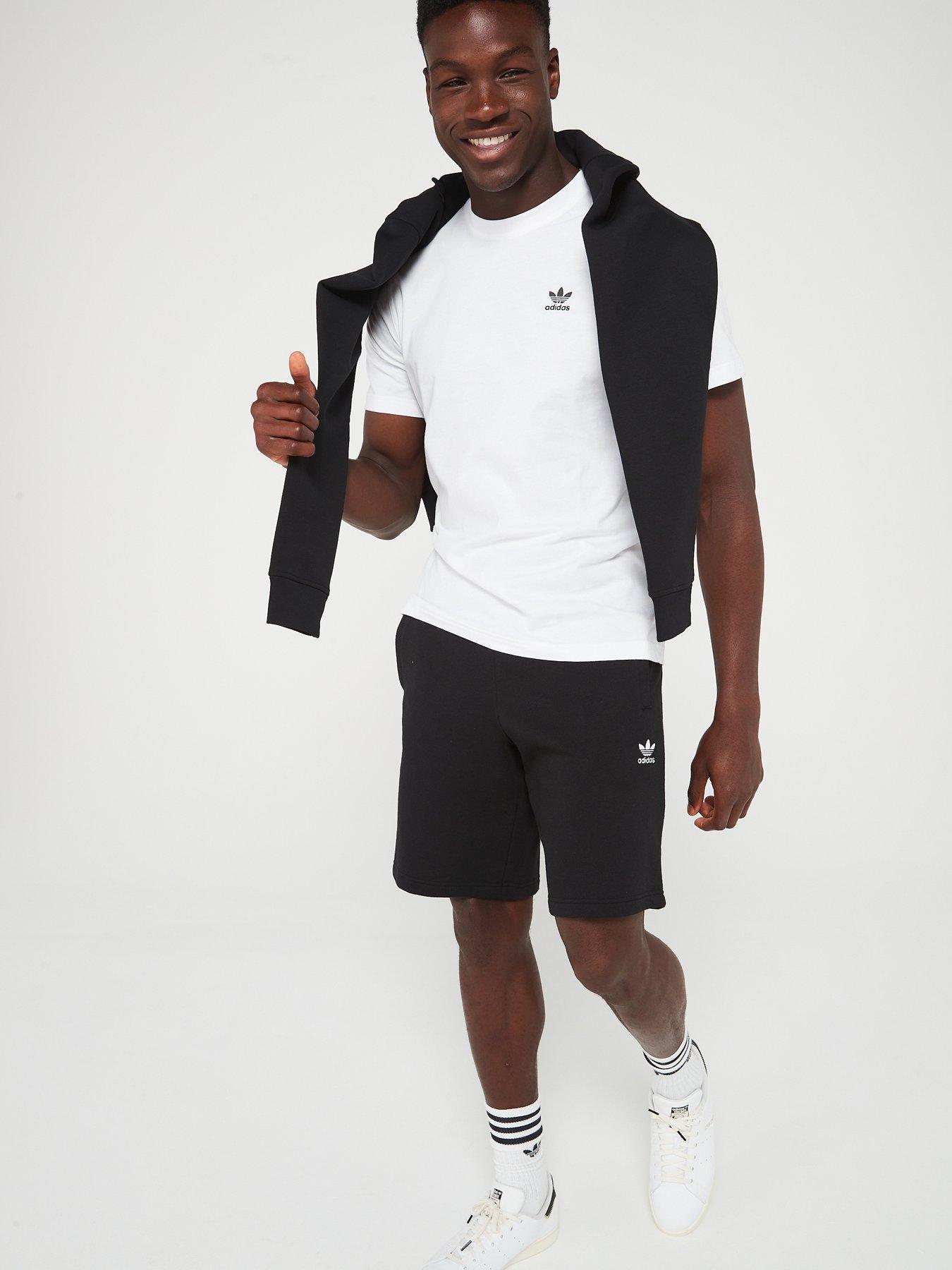 Image 3 of 6 of adidas Originals Mens Essentials Short - Black