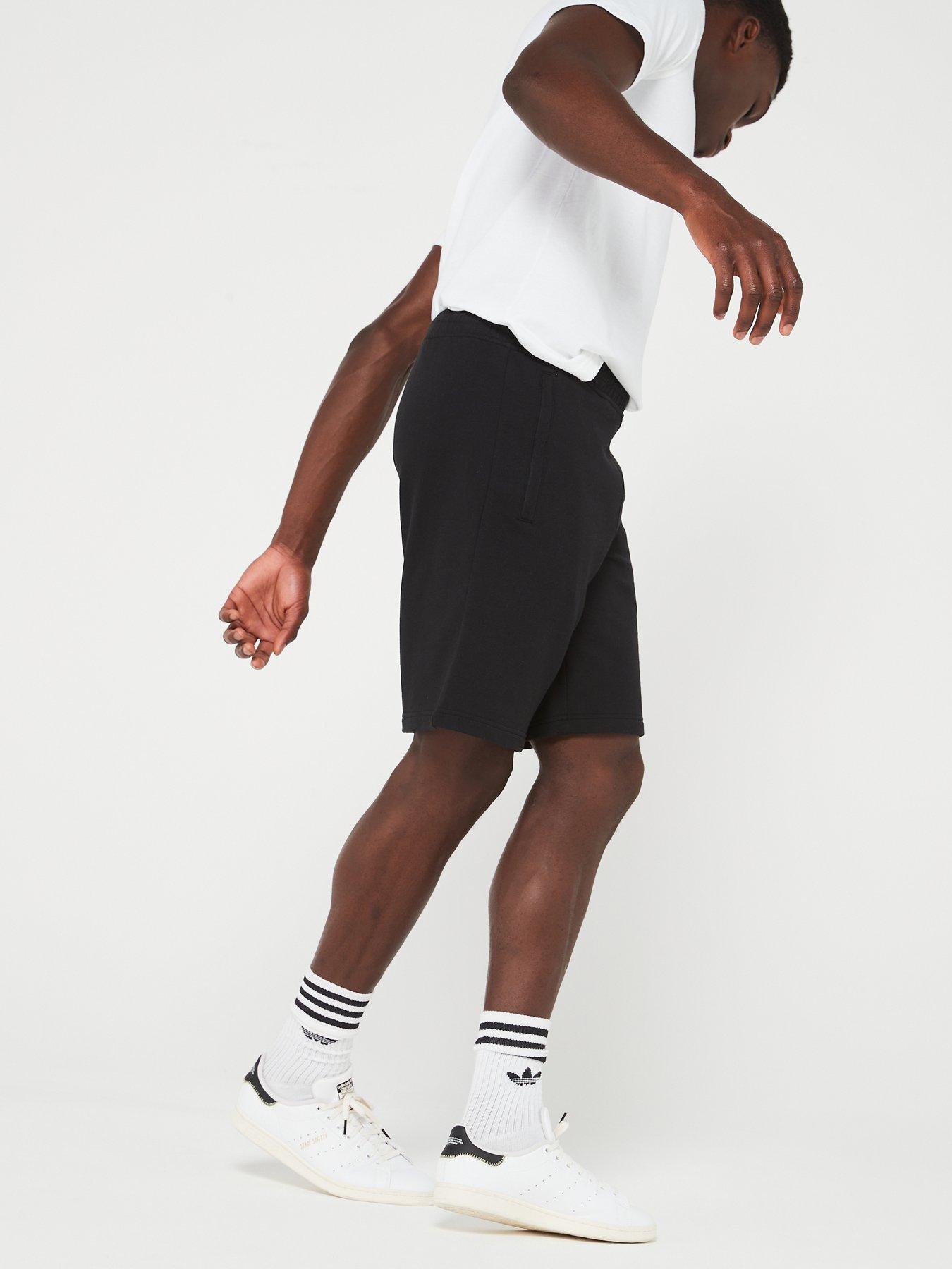  image of adidas-originals-mens-essentials-short-black