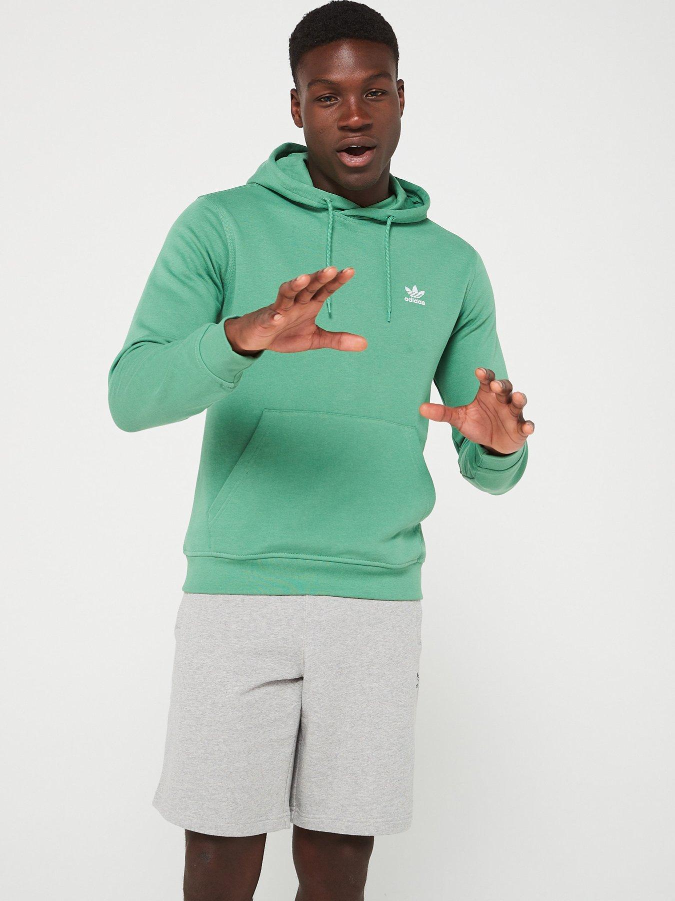 Green adidas jumper mens best sale