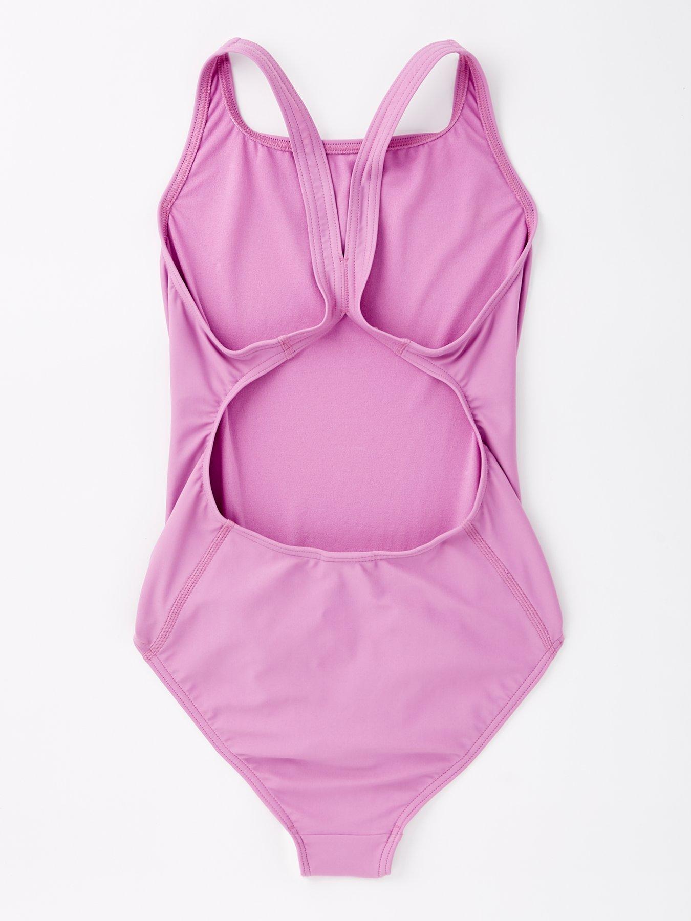 Pink adidas swimsuit deals