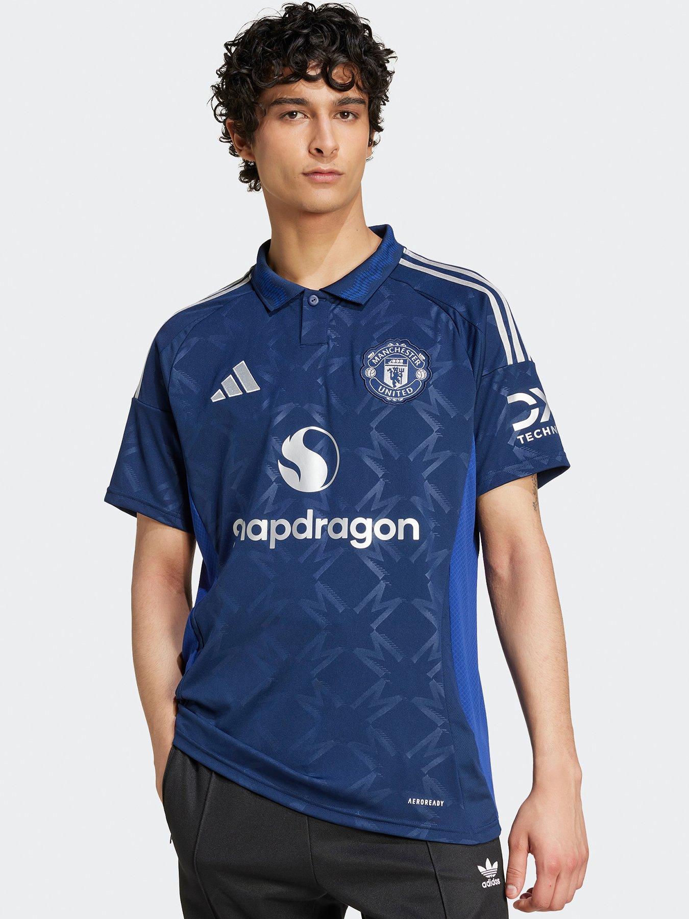 adidas Manchester United Mens 24/25 Away Stadium Replica Shirt