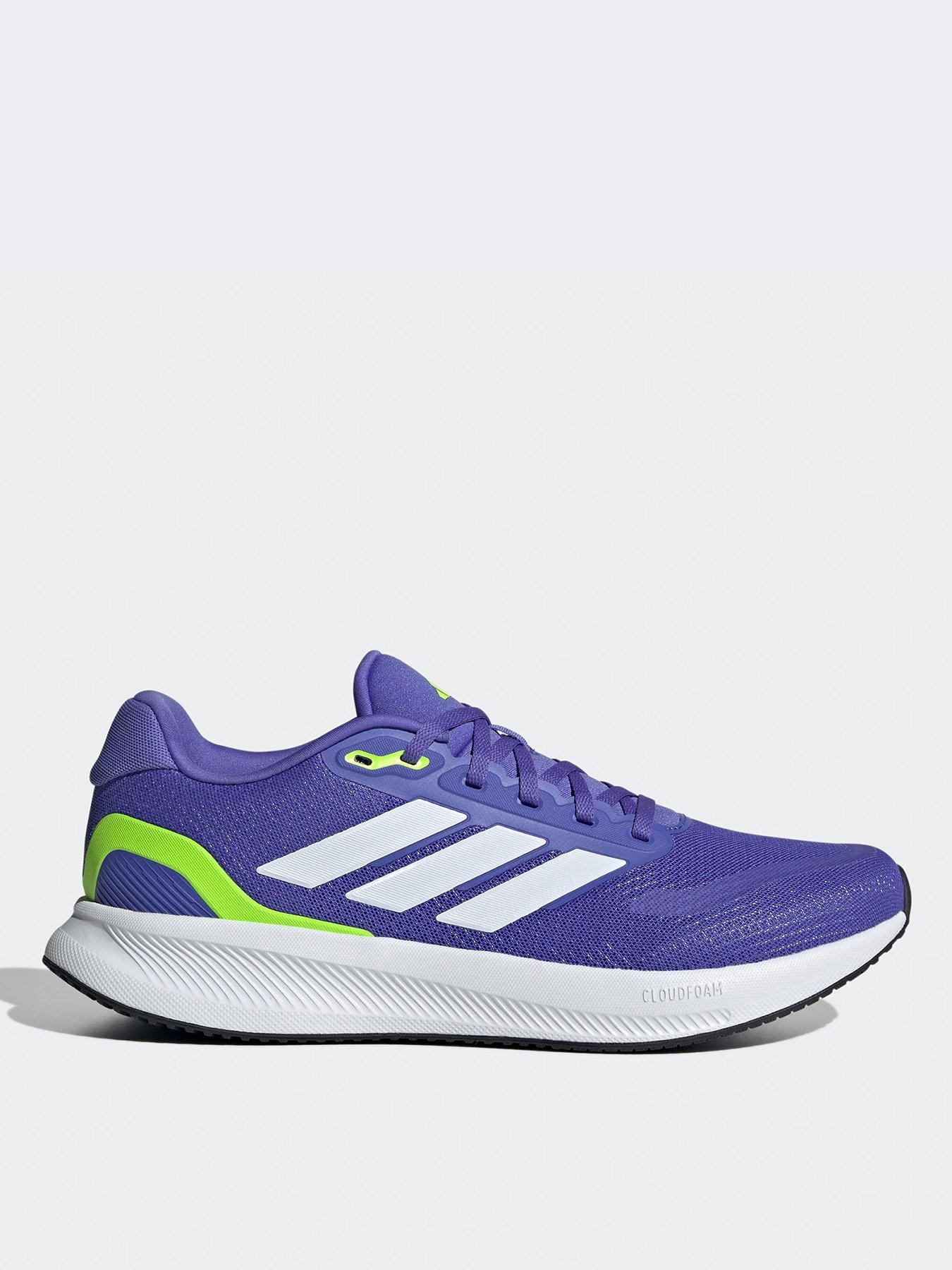 adidas Men's Running Runfalcon Trainers Blue Littlewoods