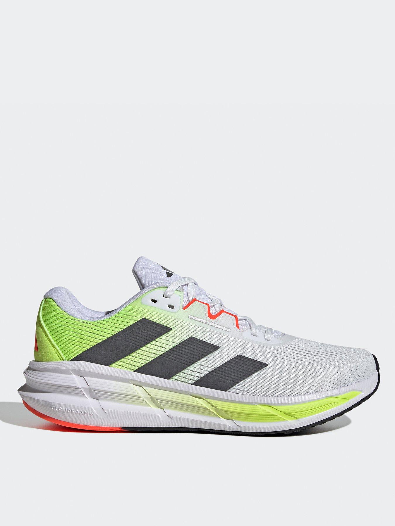 adidas Men's Running Questar Trainers Green Littlewoods