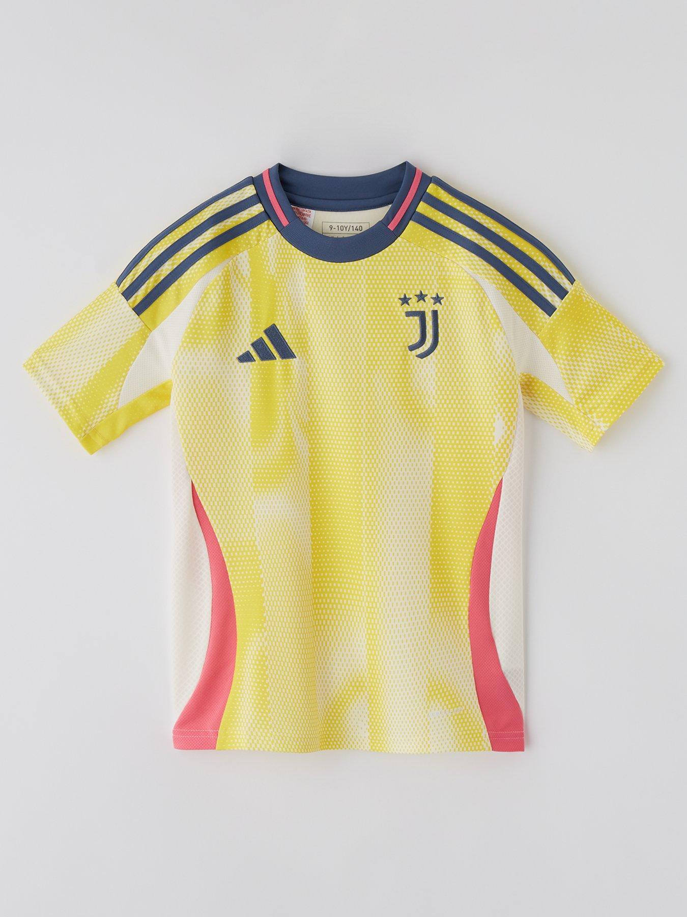 undefined Juventus Junior 24/25 Away Stadium Replica Shirt - Yellow