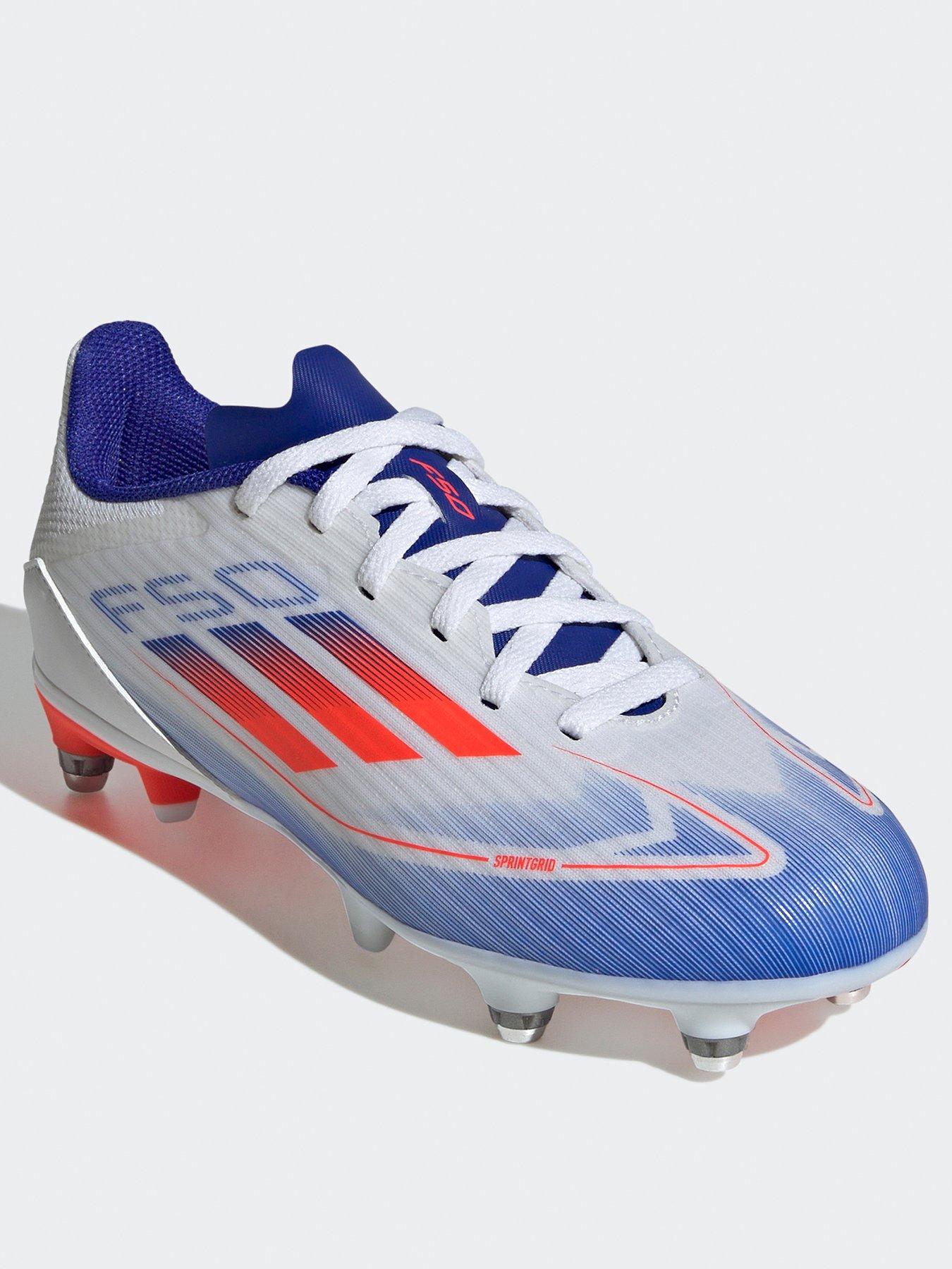  image of adidas-junior-f50-league-soft-ground-football-boot--white