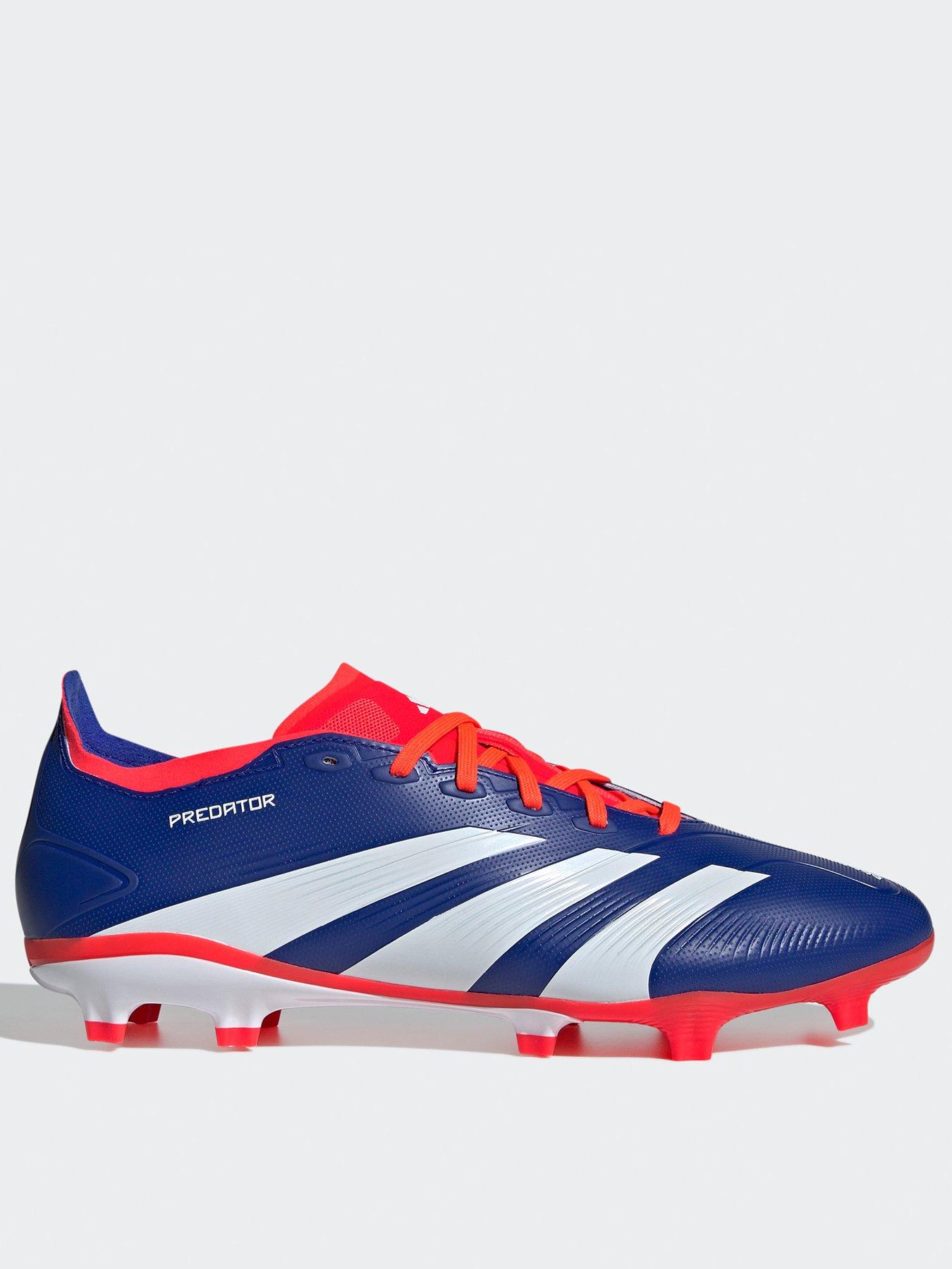 adidas Mens Predator League Ft Firm Ground Football Boots Blue littlewoods