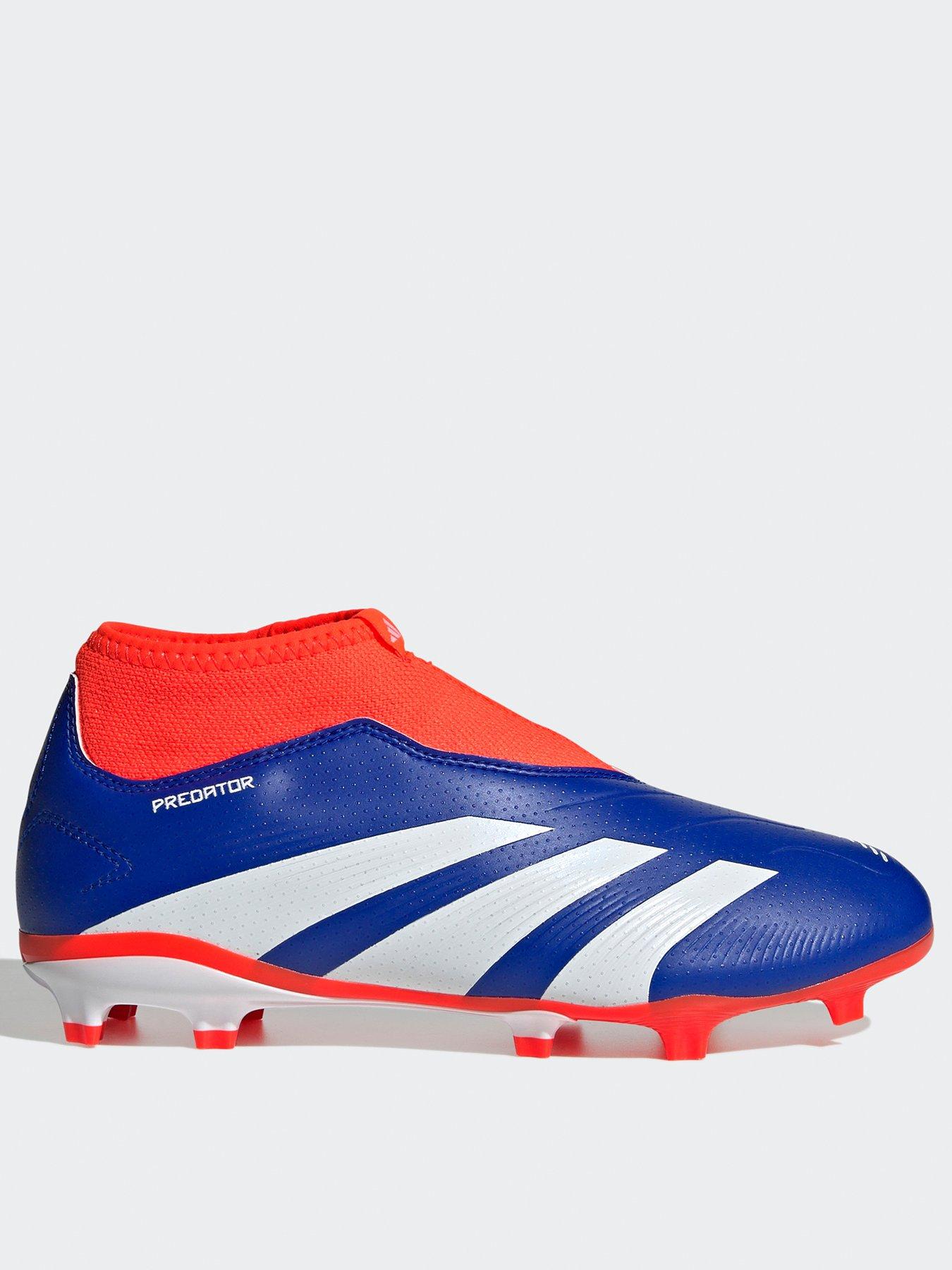 adidas Junior Predator League Laceless Firm Ground Football Boot