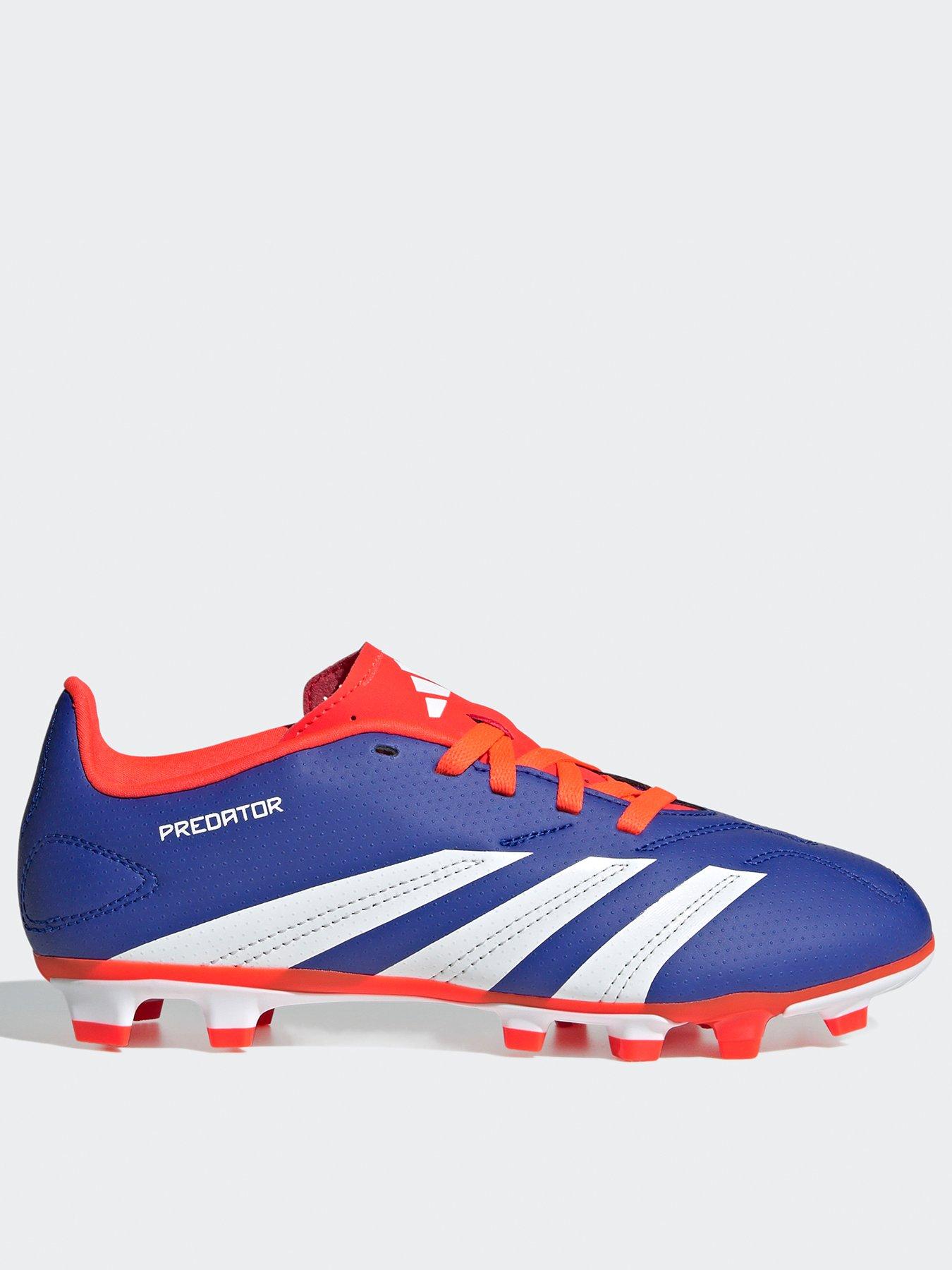 adidas Junior Predator League Laceless Astro Turf Football Boots Blue littlewoods