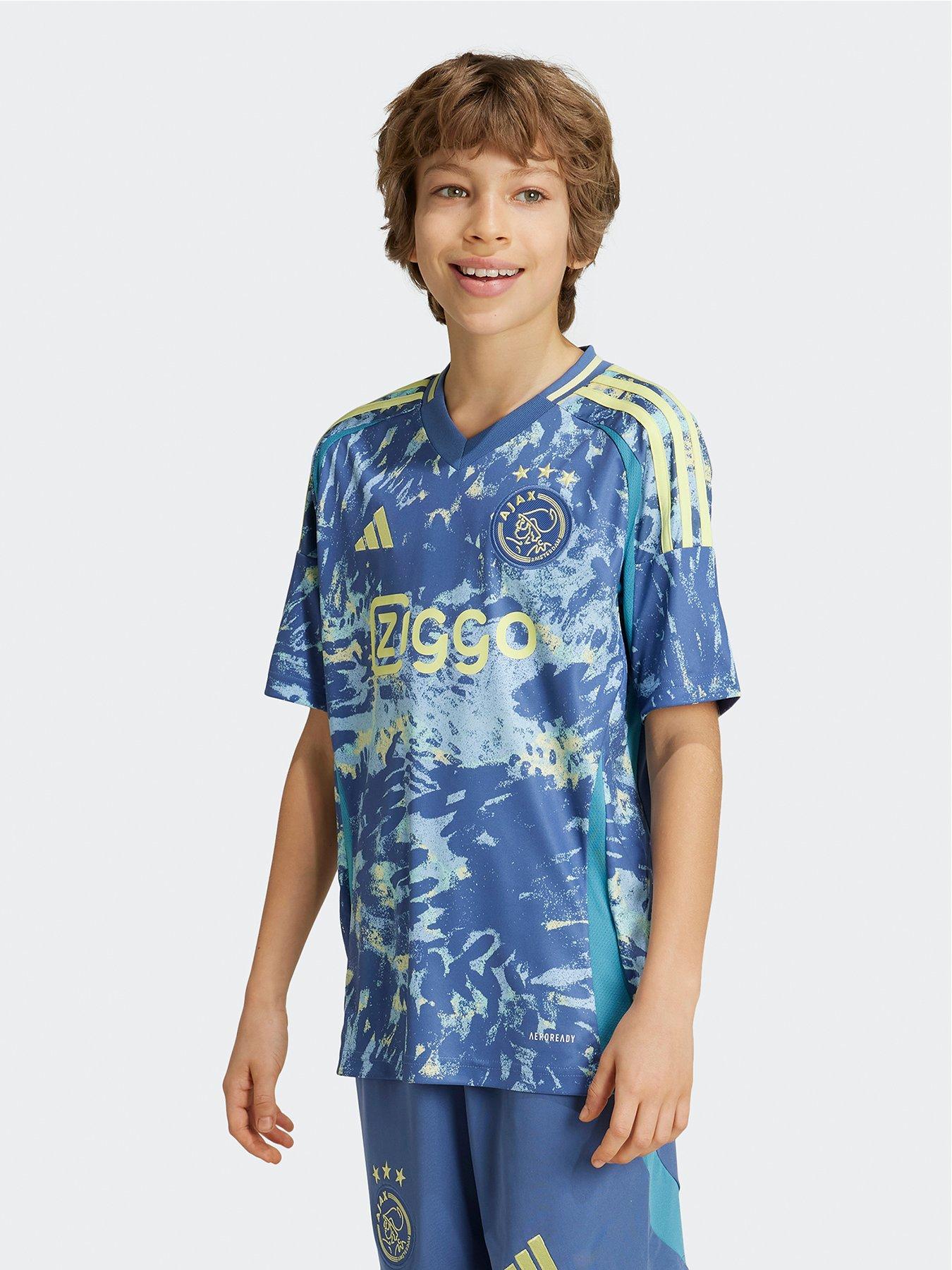 undefined Ajax Junior 24/25 Away Stadium Replica Shirt -blue