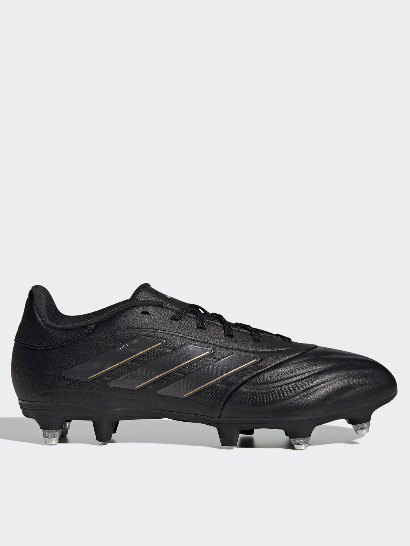 adidas Mens F50 Club Firm Ground Football Boot black gold littlewoods