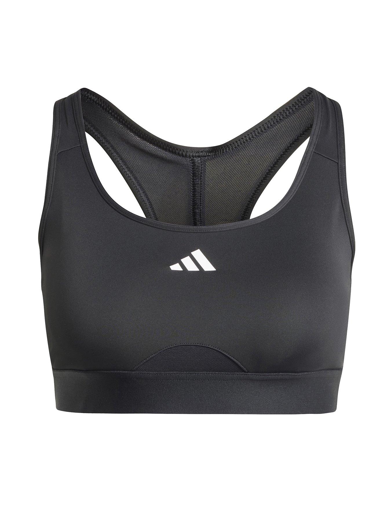 undefined Womens Training Power React Sports Bra - Black