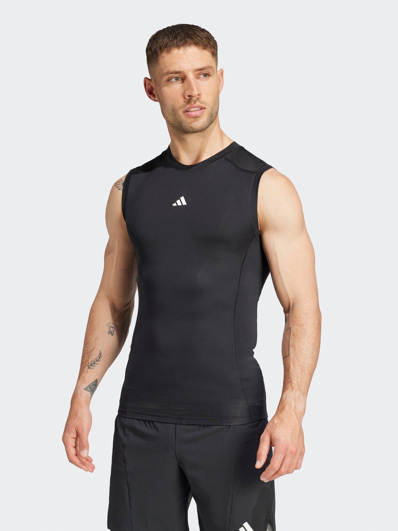 undefined Mens Training Tech Fit Vest - Black