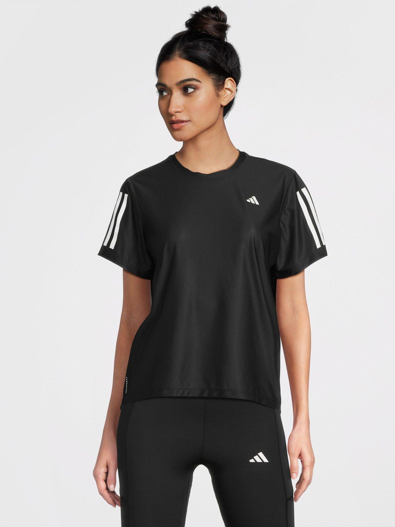 undefined Womens Running Own The Run T-Shirt - Black