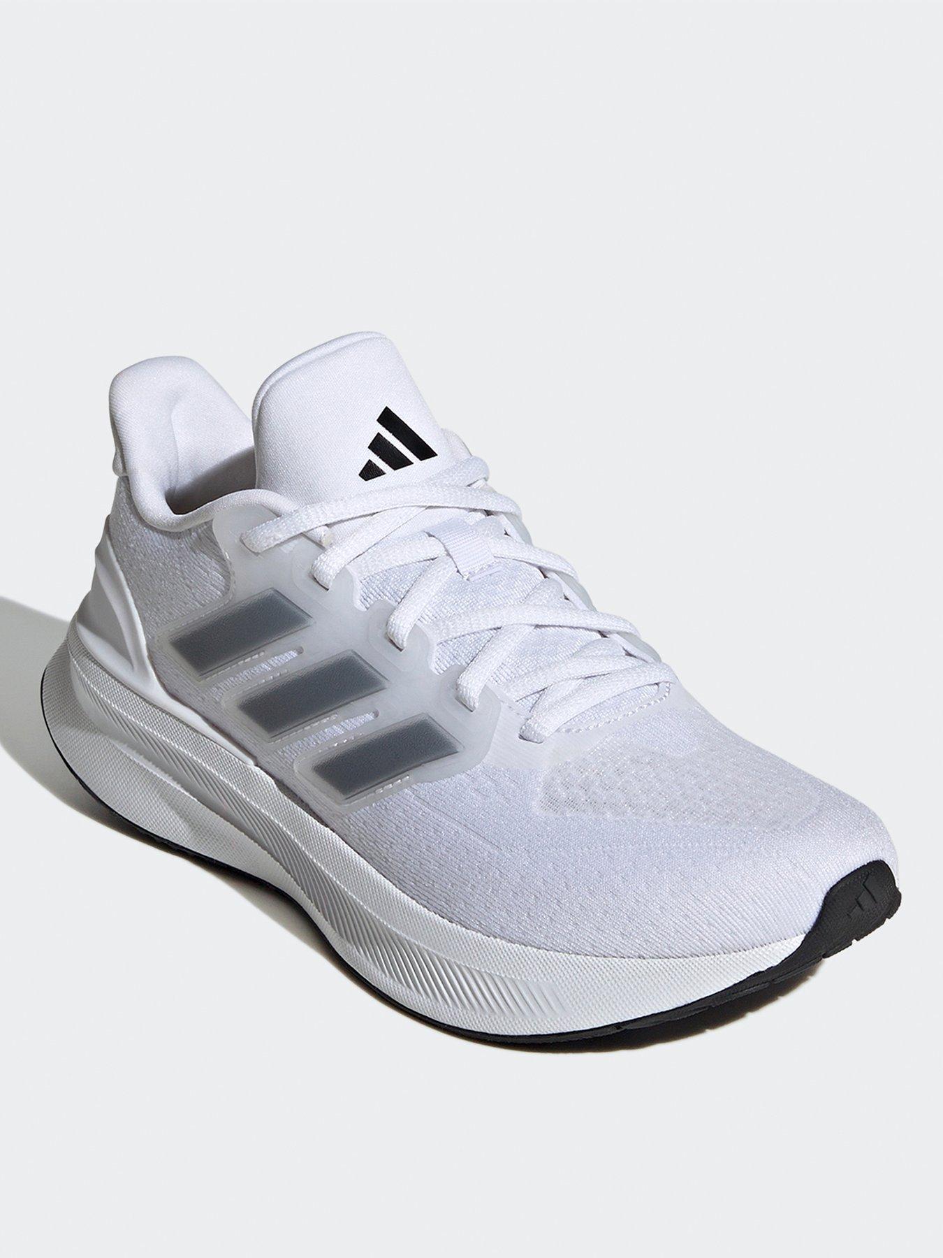 image of adidas-junior-unisex-running-ultrabounce-trainers-whiteblack