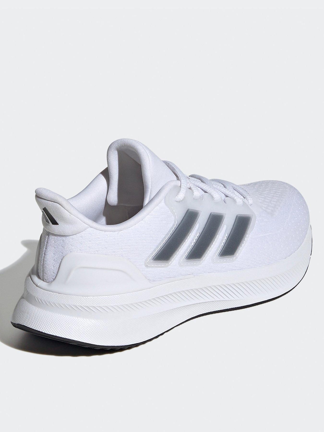  image of adidas-junior-unisex-running-ultrabounce-trainers-whiteblack