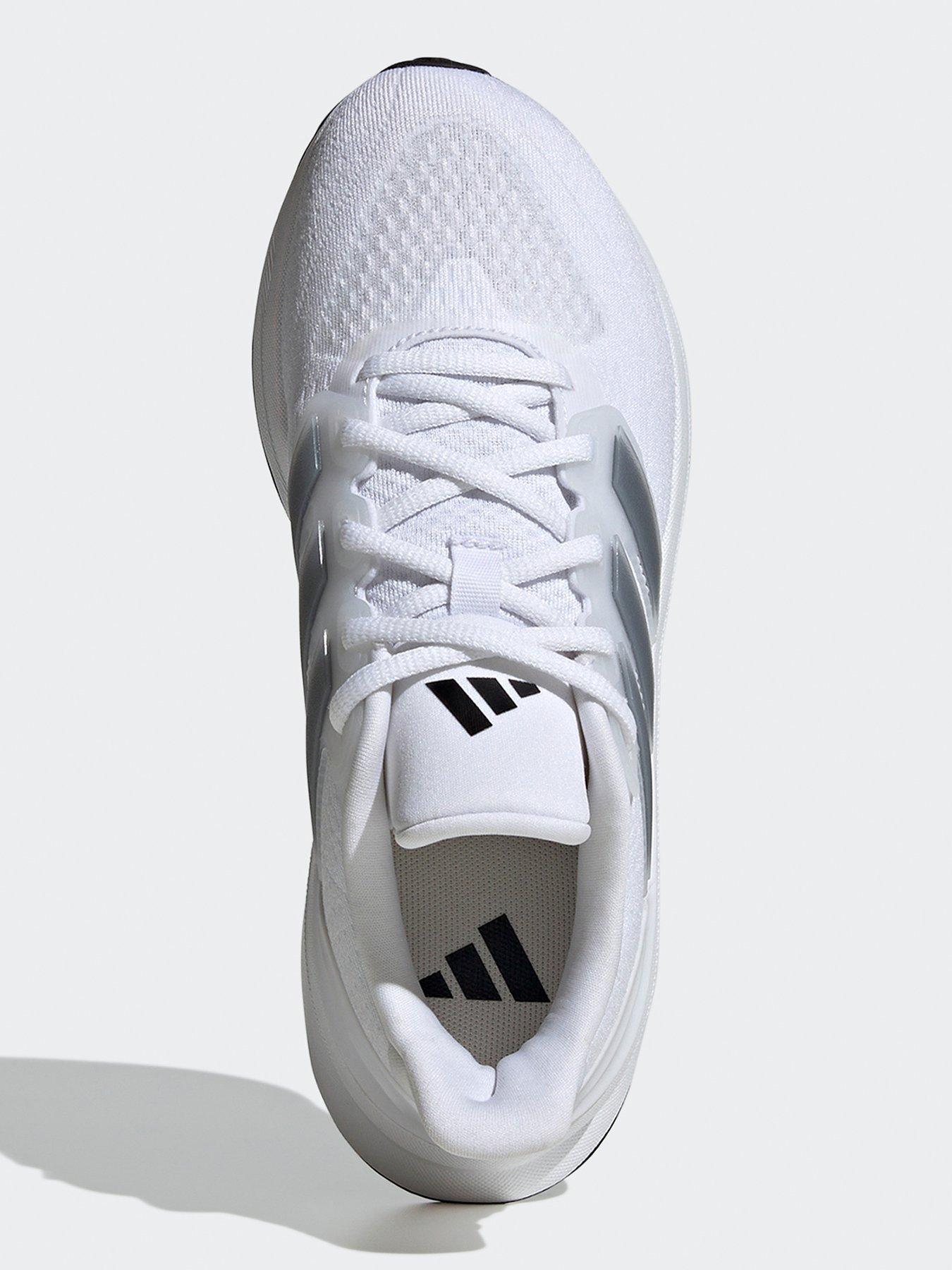  image of adidas-junior-unisex-running-ultrabounce-trainers-whiteblack