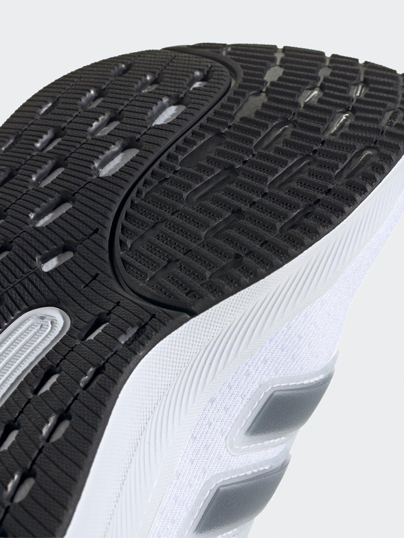  image of adidas-junior-unisex-running-ultrabounce-trainers-whiteblack