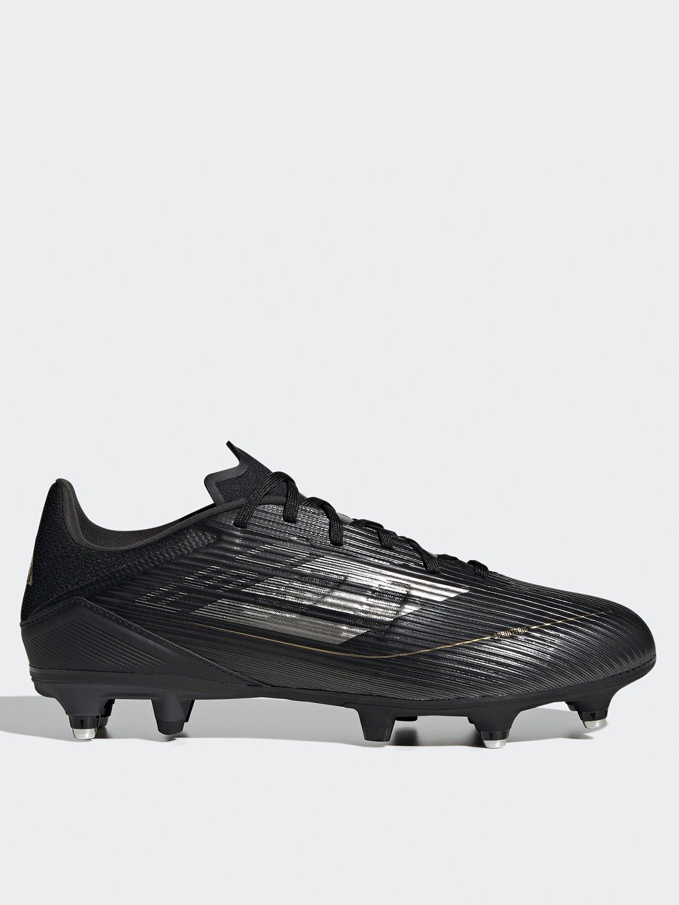 adidas Mens F50 Club Firm Ground Football Boot black gold littlewoods