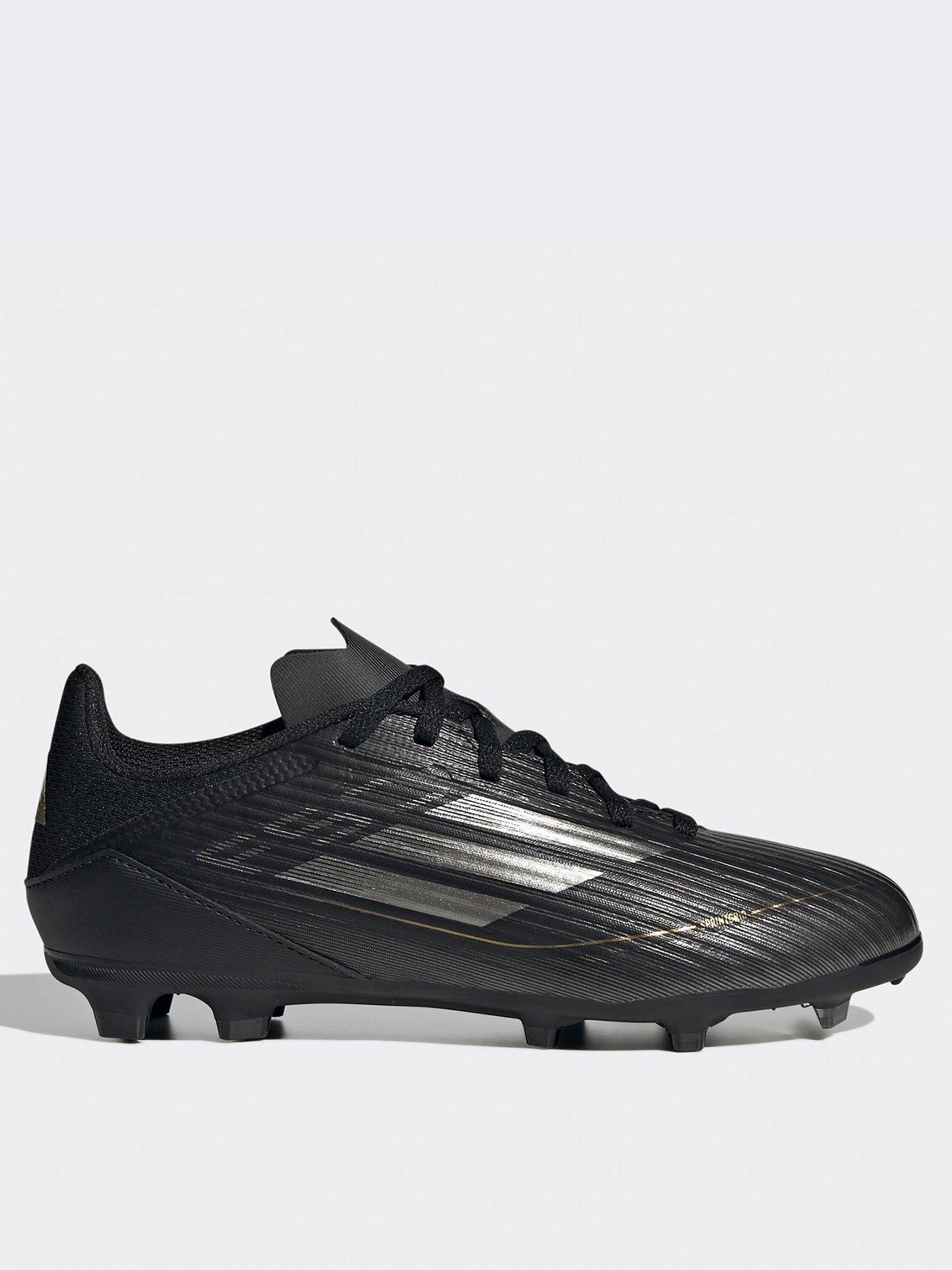 undefined Junior F50 League Firm Ground Football Boot -black/gold