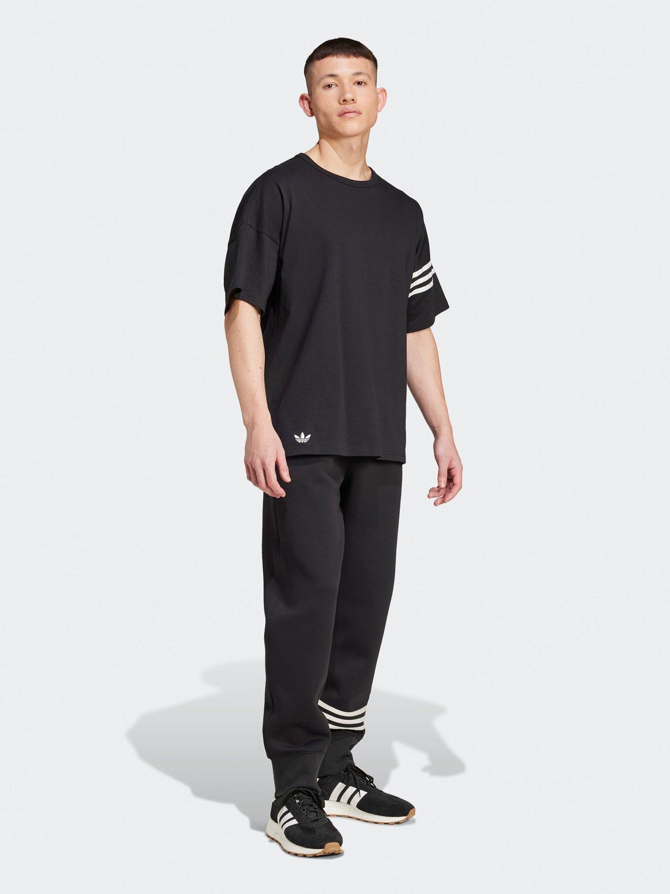  image of adidas-originals-mens-neu-classics-tee-black