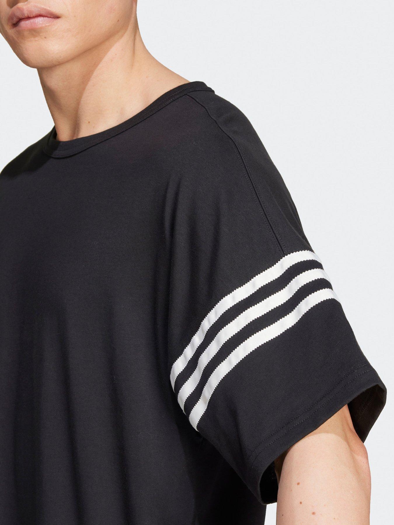  image of adidas-originals-mens-neu-classics-tee-black