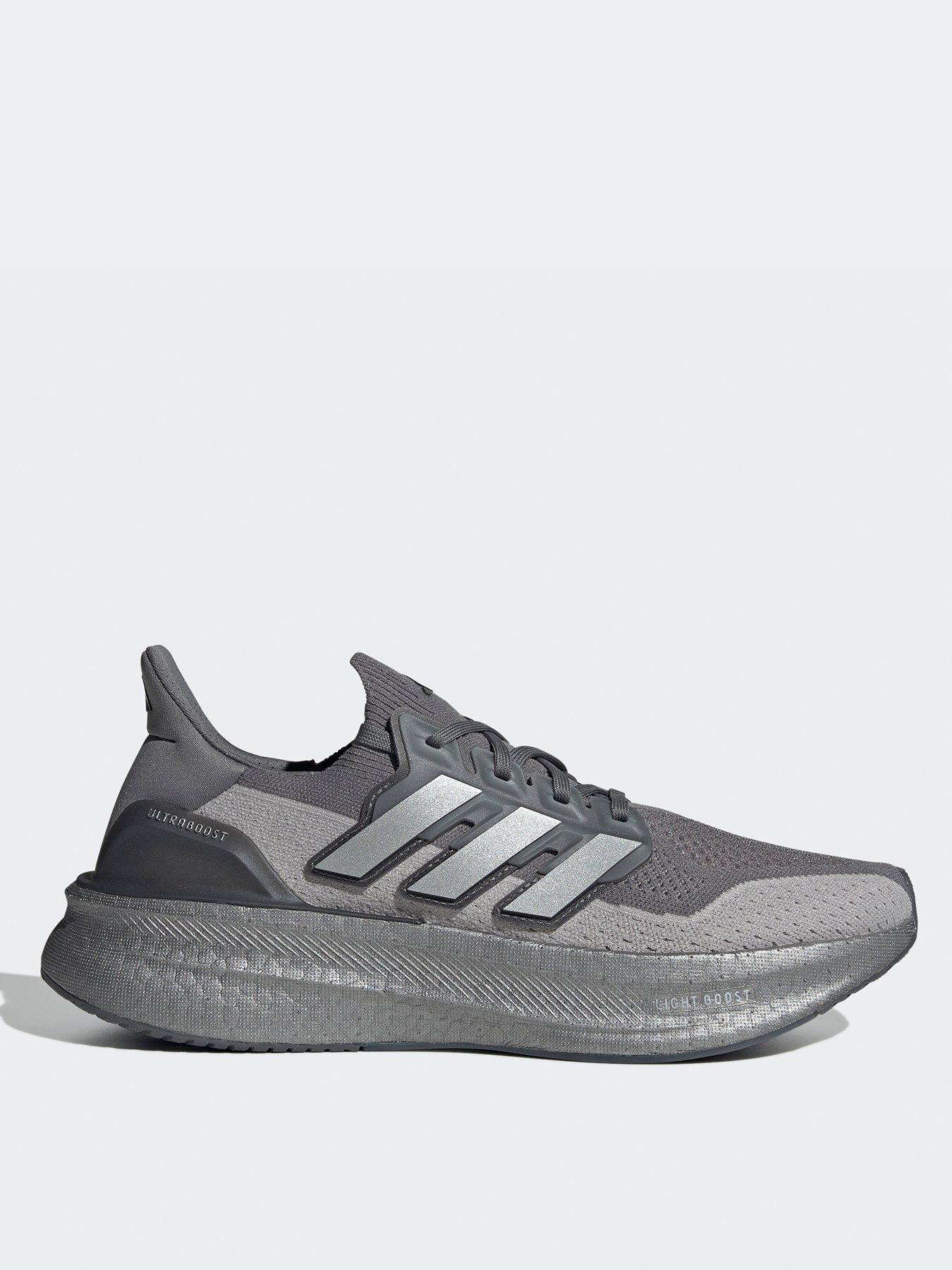 adidas Mens Running Ultraboost Trainers Grey Littlewoods