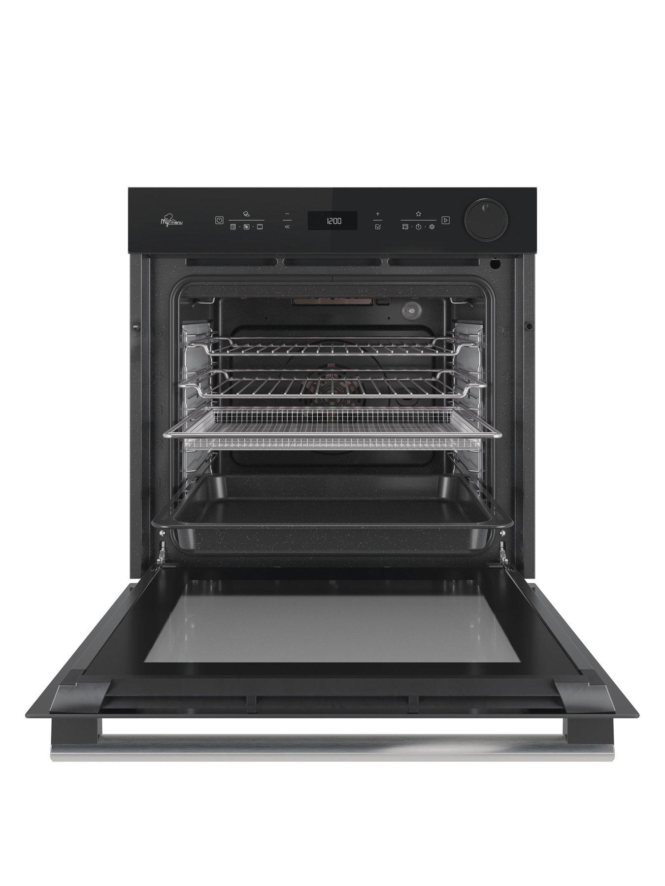 stillFront image of hotpoint-class-4-si4s854cbl-air-fry-built-in-electric-oven-with-active-steam