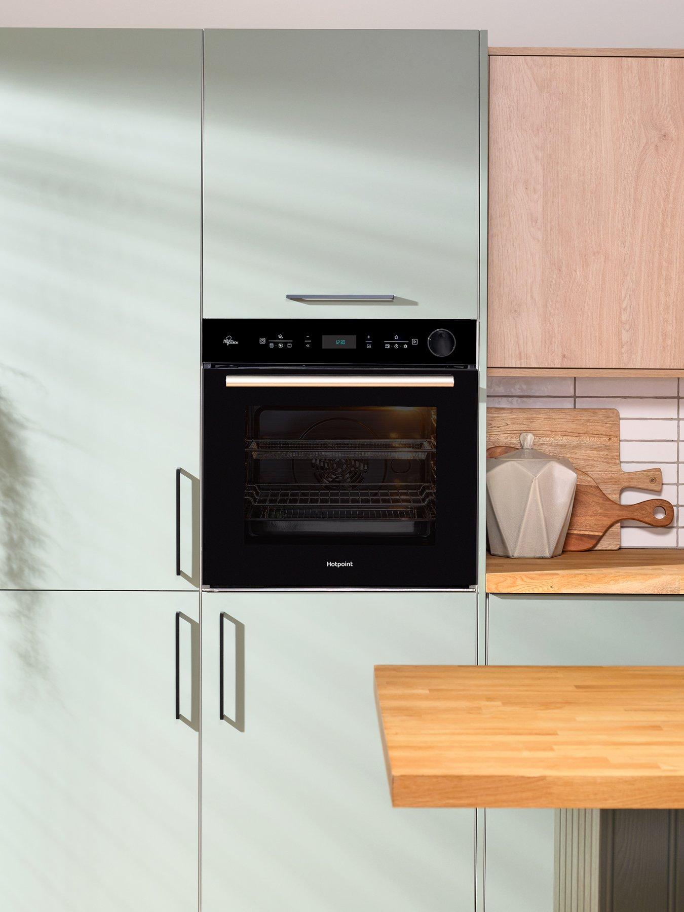  image of hotpoint-class-4-si4s854cbl-air-fry-built-in-electric-oven-with-active-steam