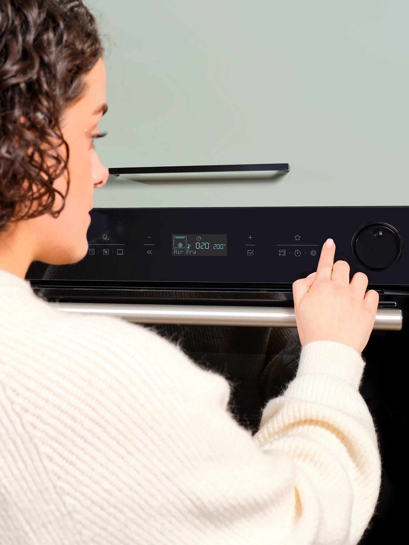  image of hotpoint-class-4-si4s854cbl-air-fry-built-in-electric-oven-with-active-steam