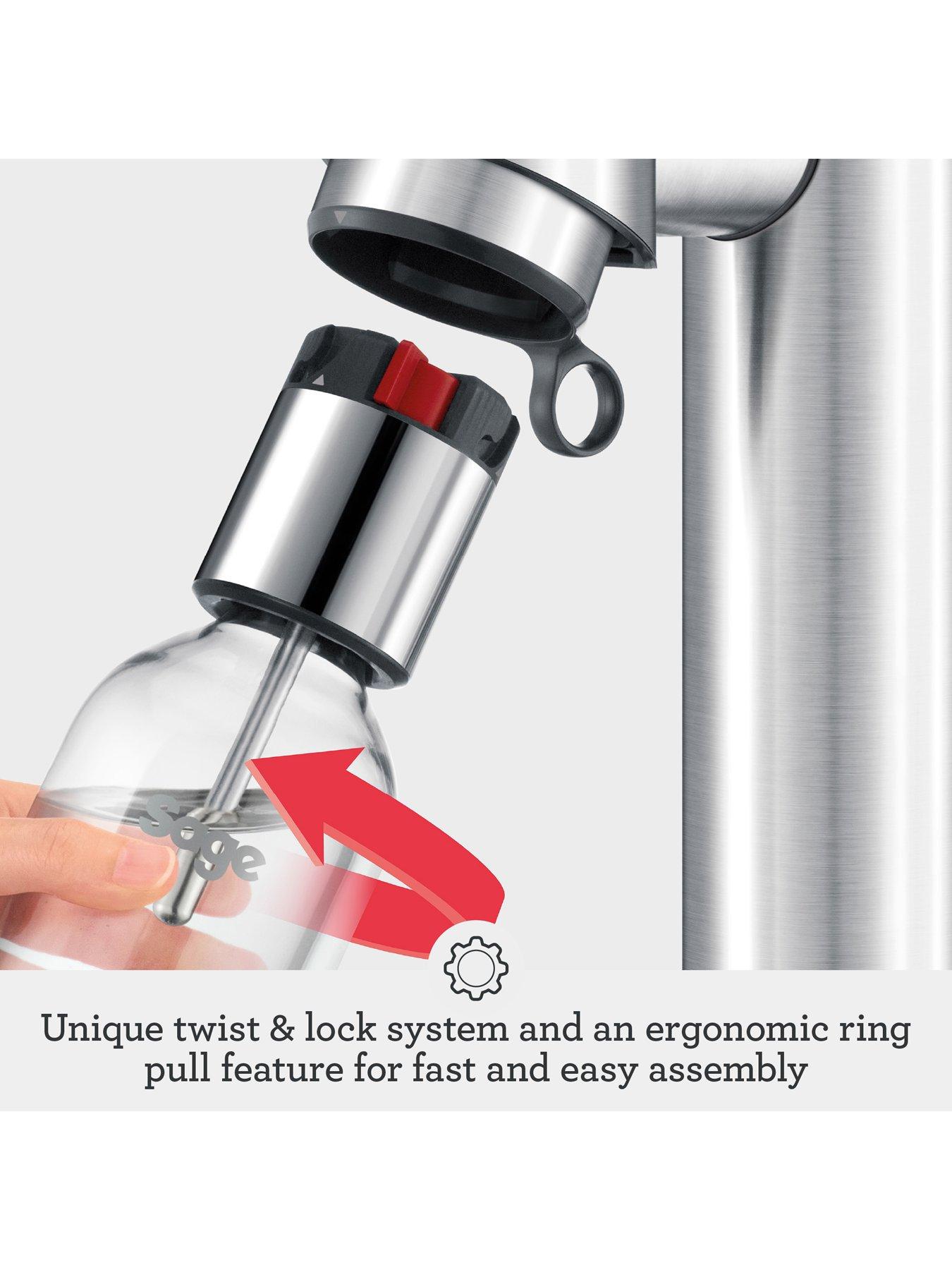 Image 4 of 8 of Sage the InFizz Fusion Sparkling Carbonator Stainless Steel