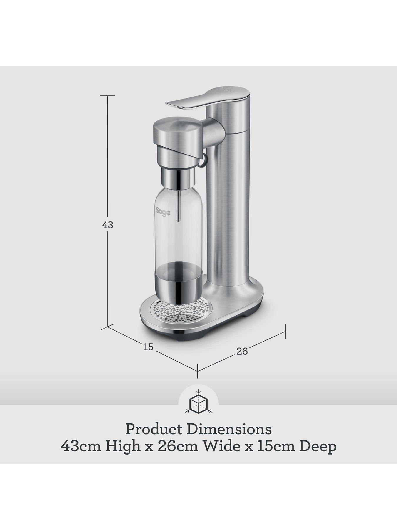 Image 5 of 8 of Sage the InFizz Fusion Sparkling Carbonator Stainless Steel
