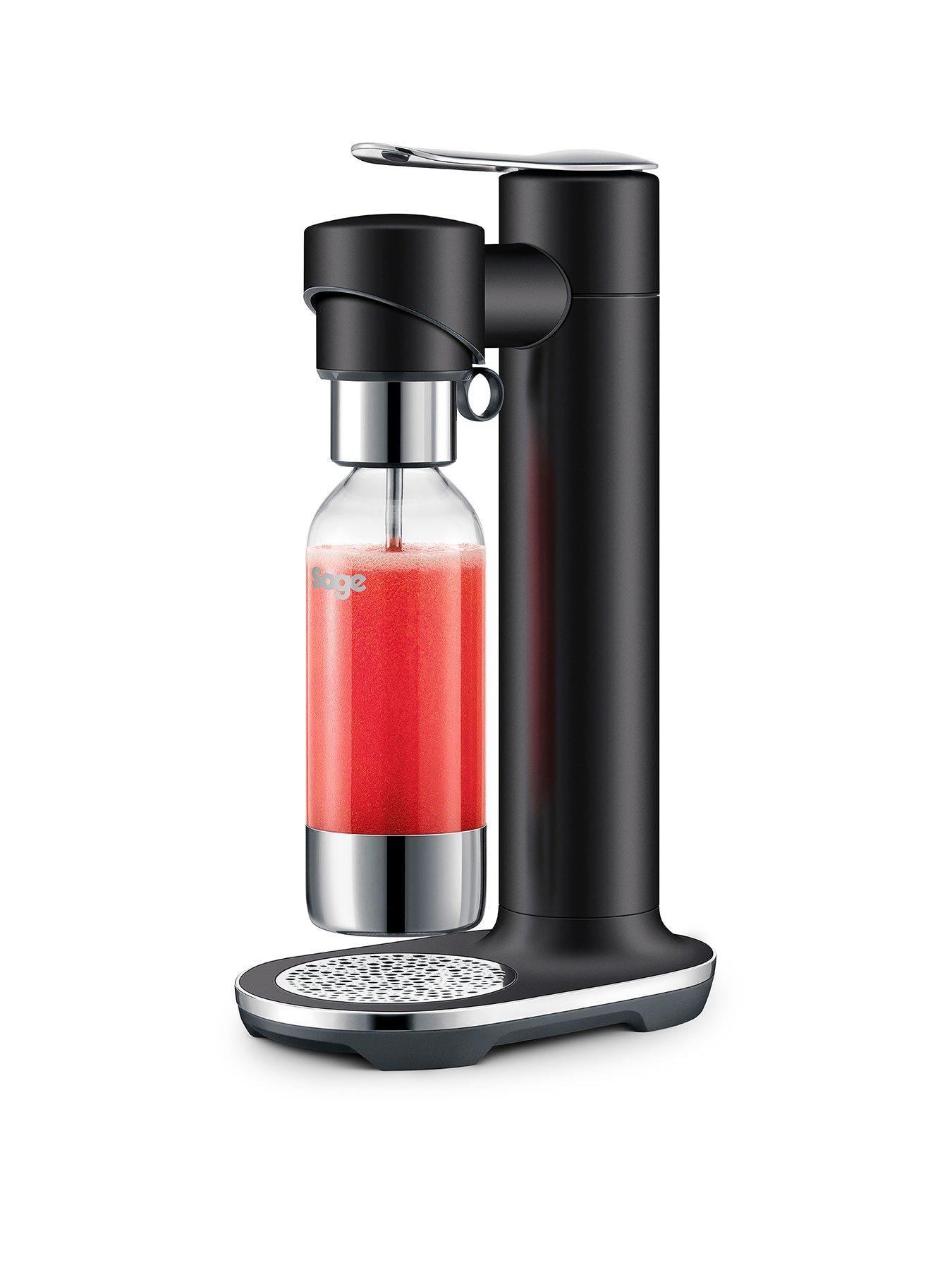 Image 1 of 8 of Sage the InFizz Fusion Sparkling Carbonator Black Truffle
