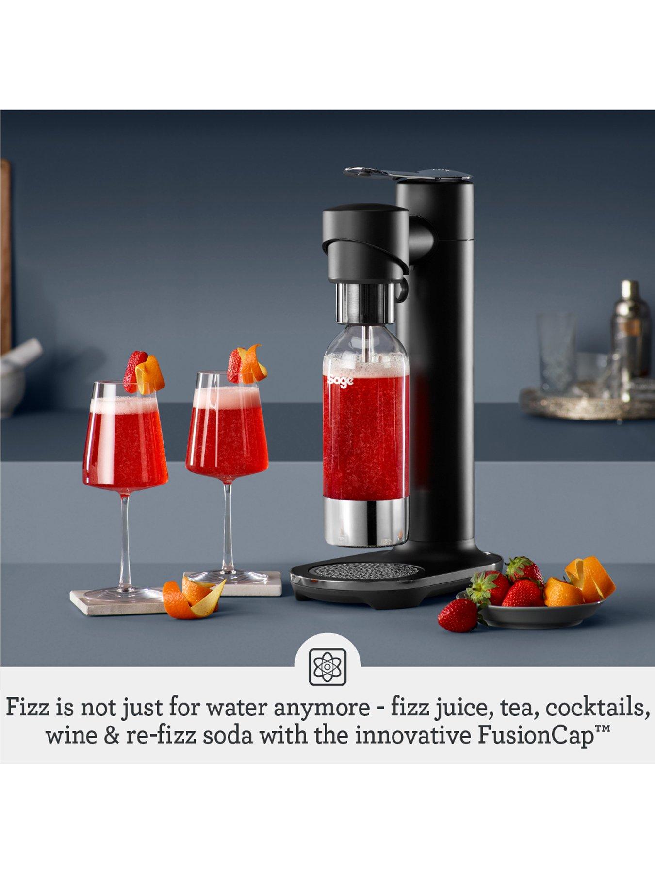 Image 2 of 8 of Sage the InFizz Fusion Sparkling Carbonator Black Truffle