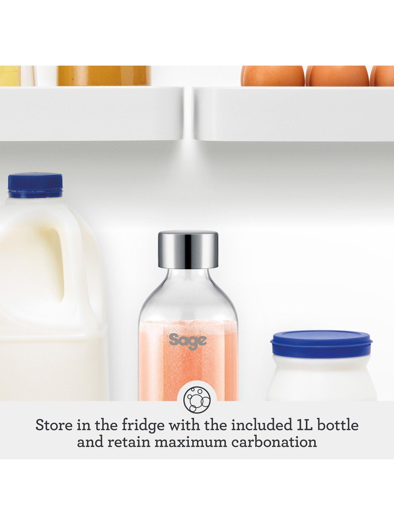 Image 6 of 8 of Sage the InFizz Fusion Sparkling Carbonator Black Truffle