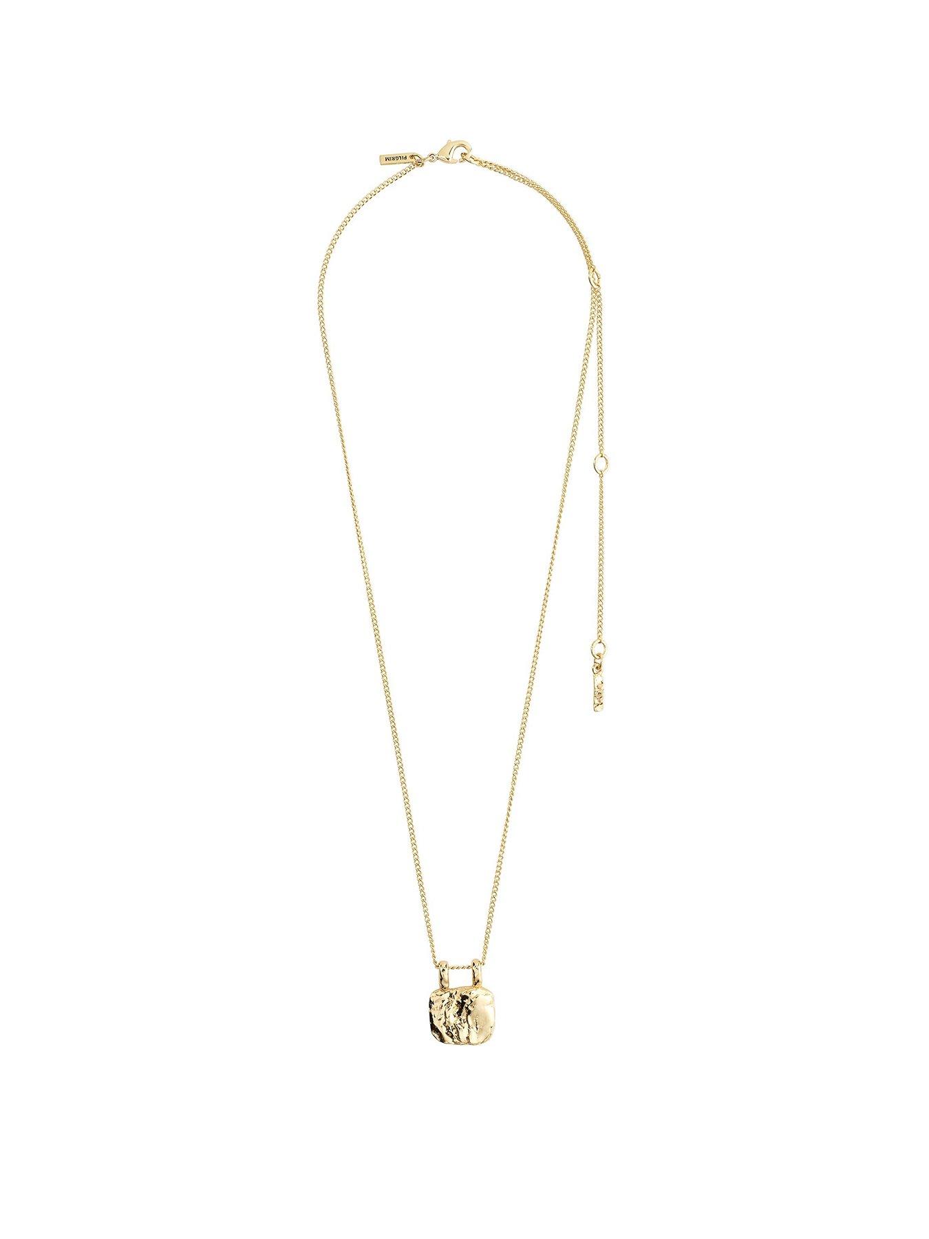 undefined BLOOM coin necklace gold-plated
