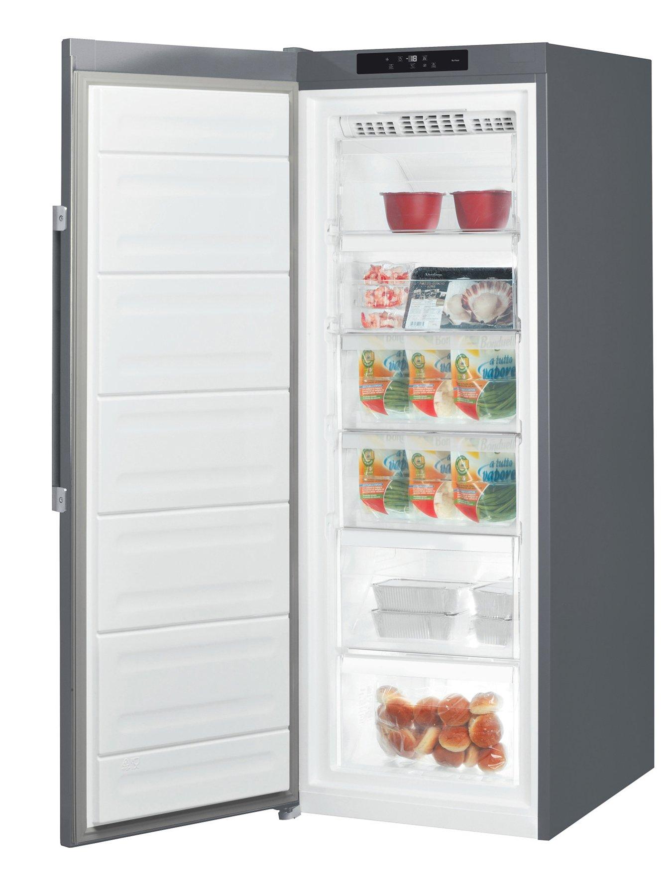  image of hotpoint-frost-free-uh6f2cg-tall-freezer-graphite