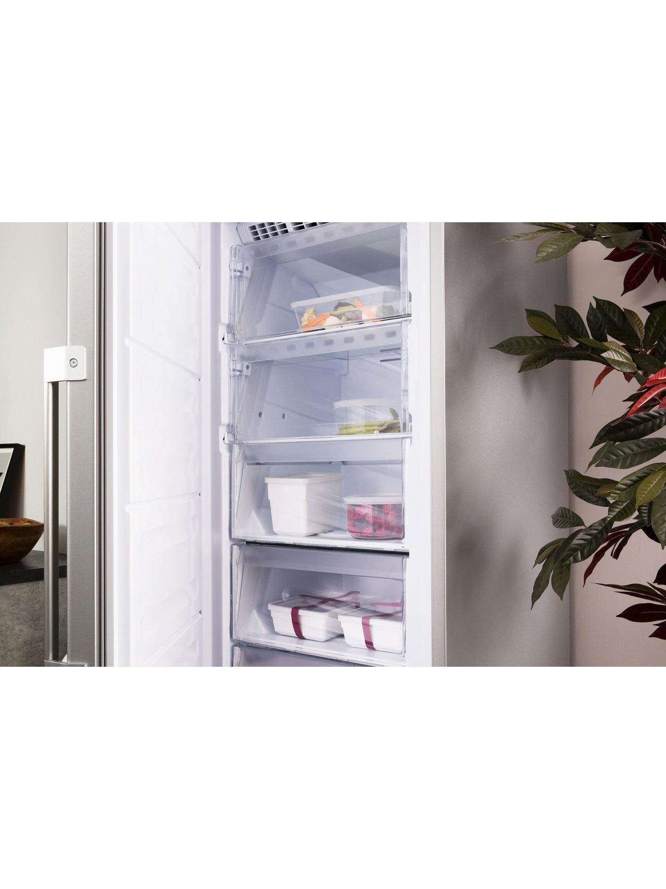  image of hotpoint-frost-free-uh6f2cg-tall-freezer-graphite