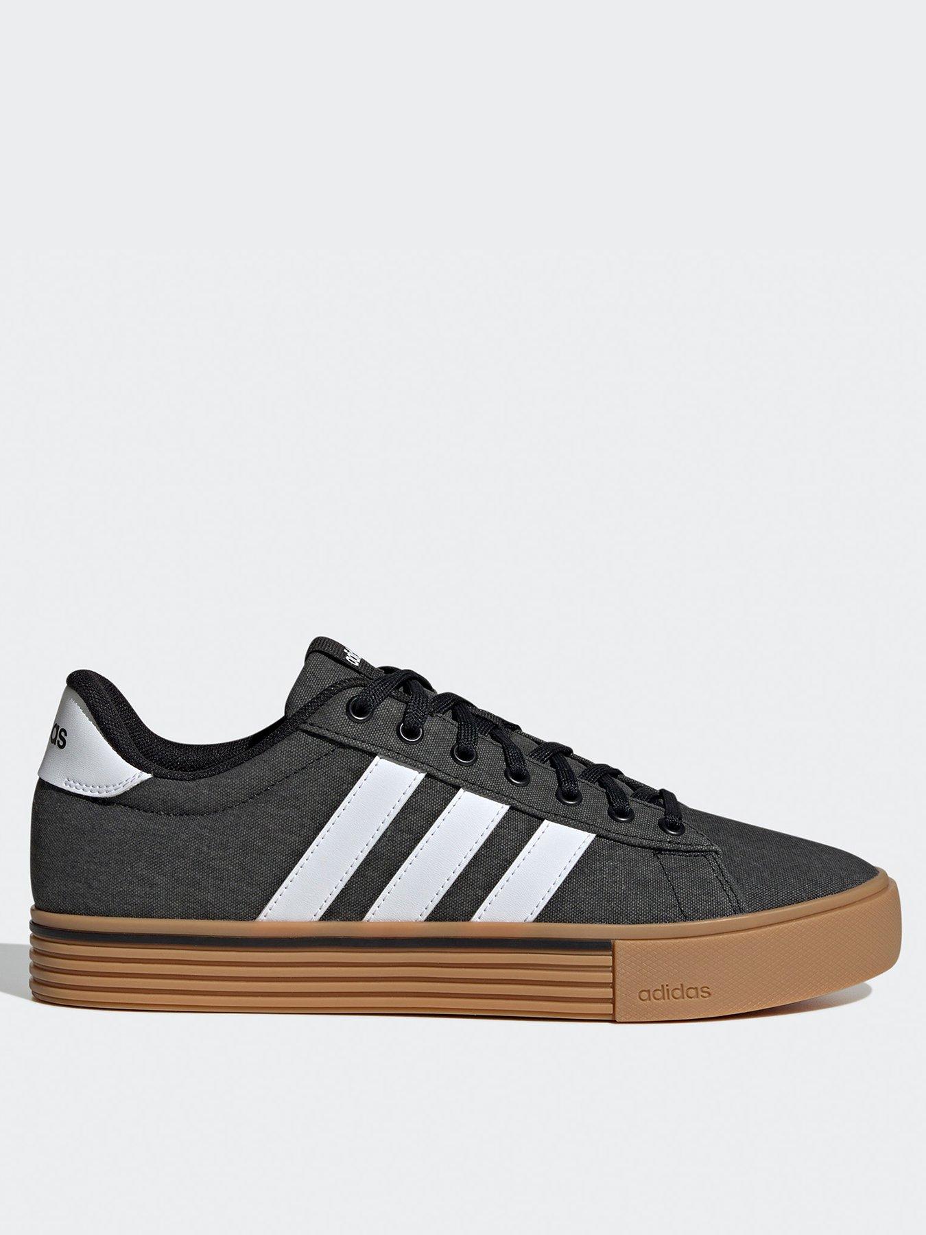 adidas Sportswear Men's Canvas Daily 4.0 Trainers - Black/White