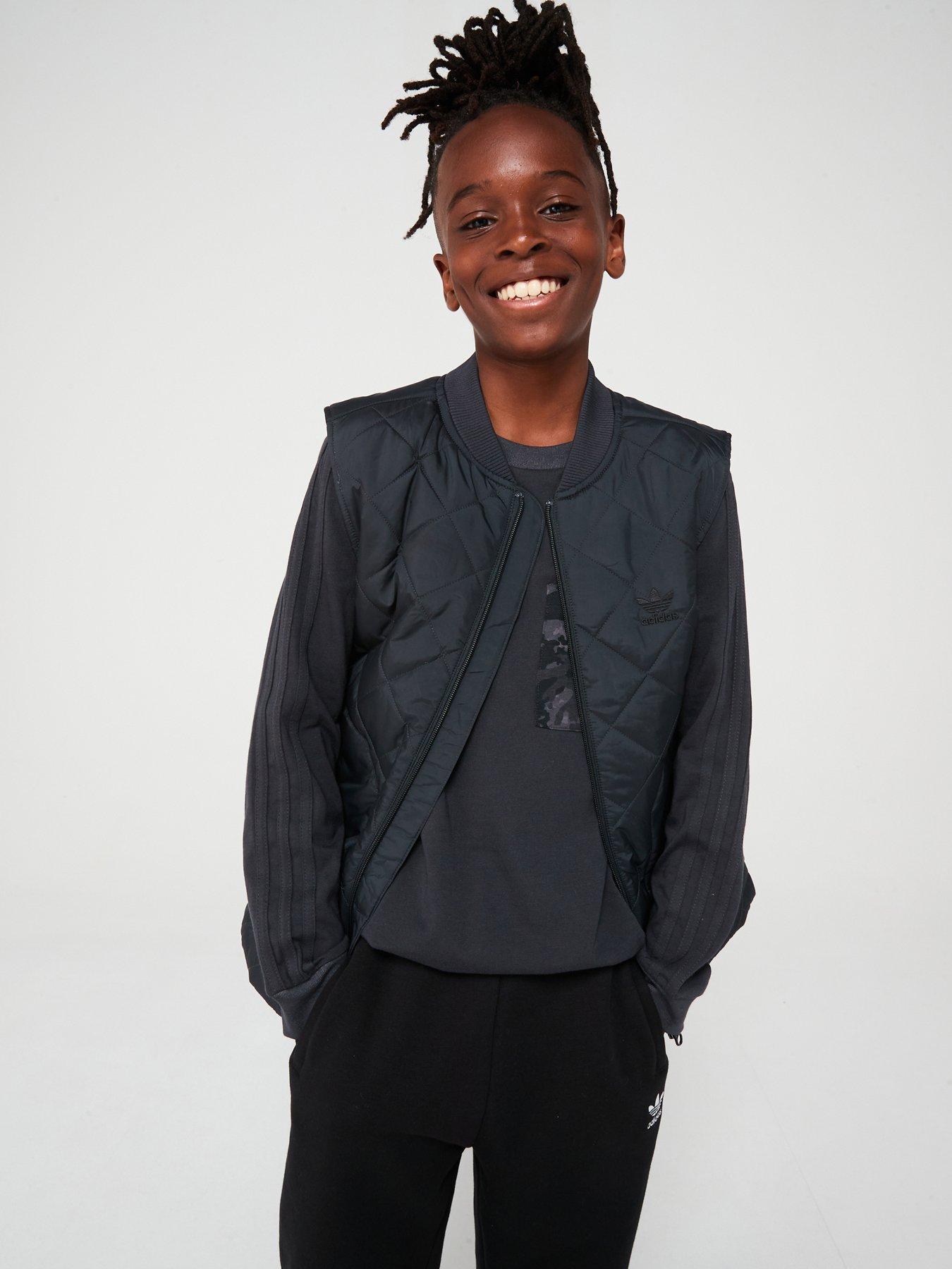 undefined Junior Kids Vest - Dark Grey