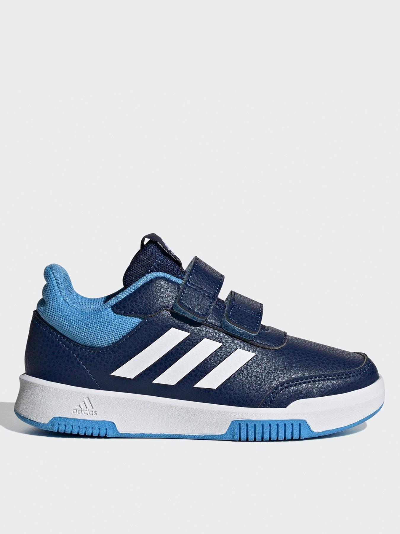 undefined Kid's Tensaur Sport 2.0 Velcro Trainers  - Dark Blue/white
