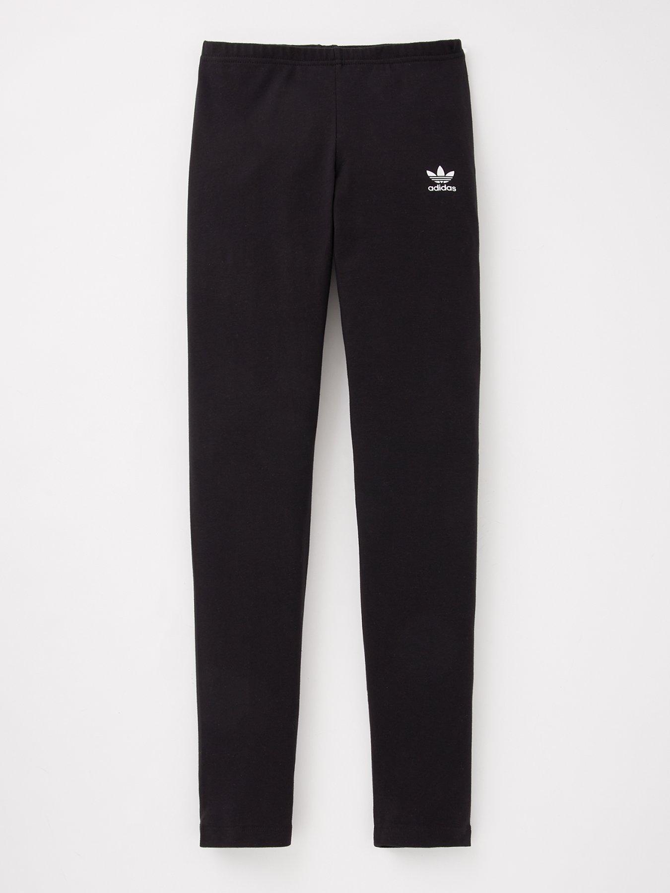  image of adidas-originals-older-girls-leggings-black