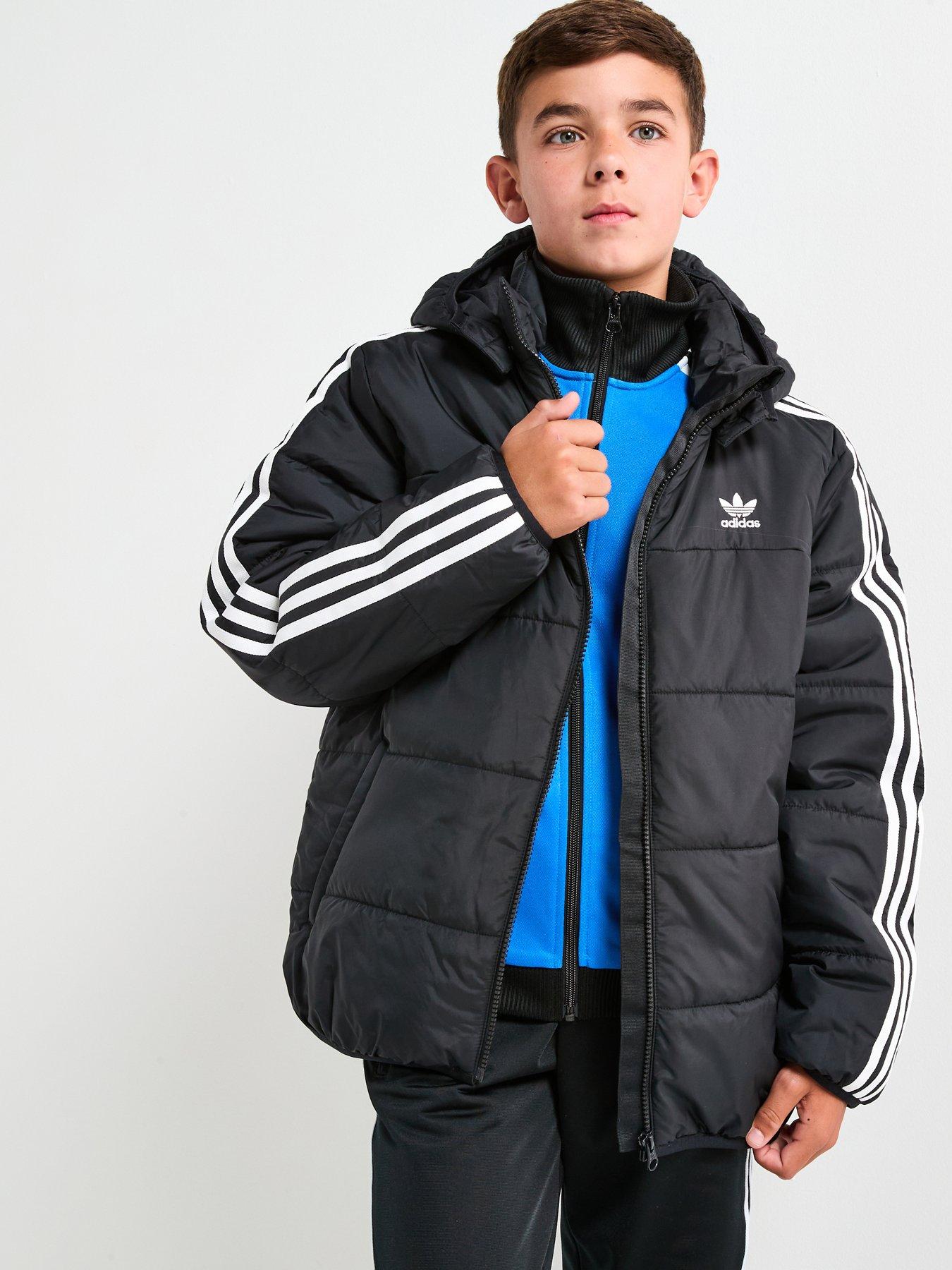 undefined Older Unisex Padded Jacket - Black